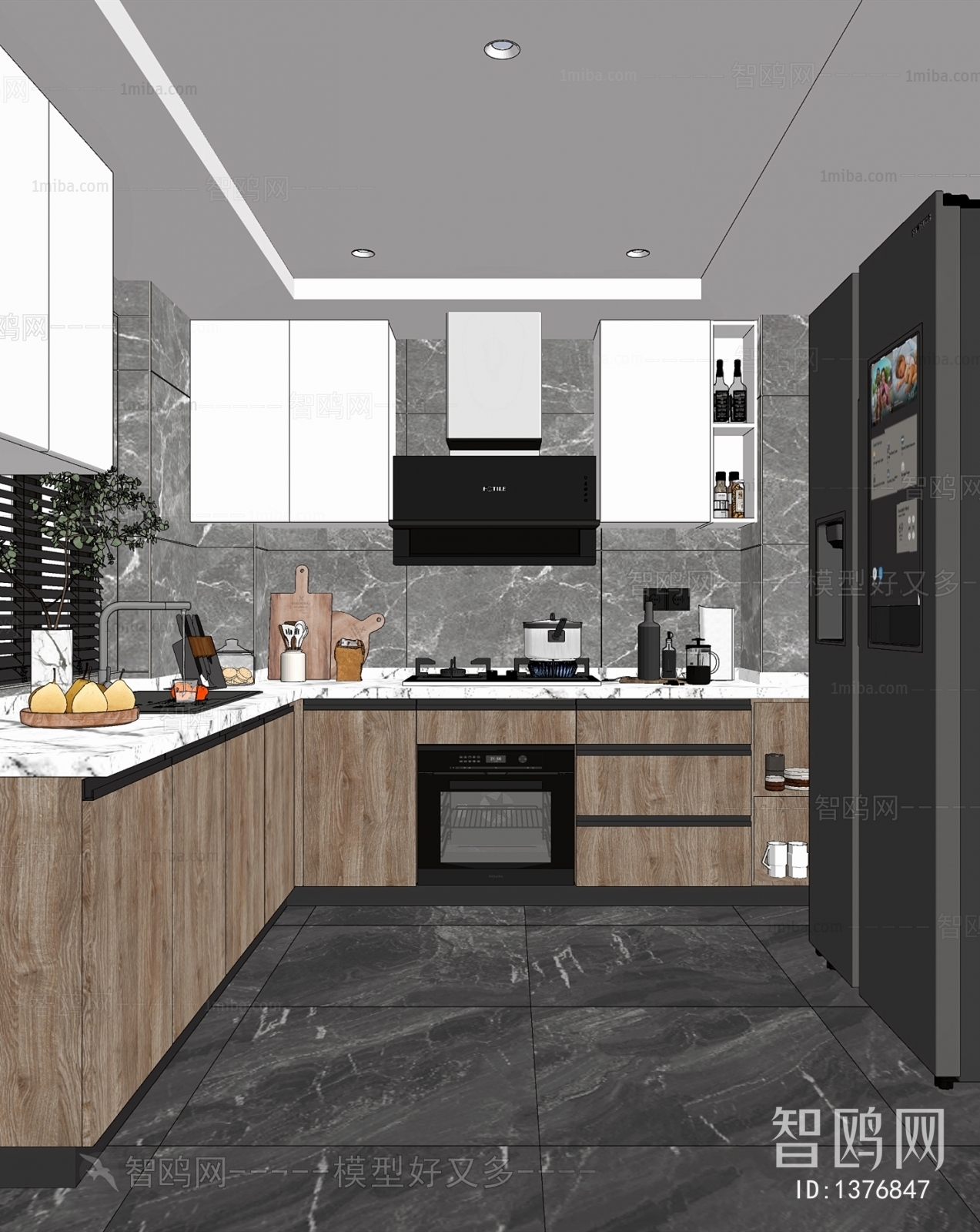 Modern The Kitchen