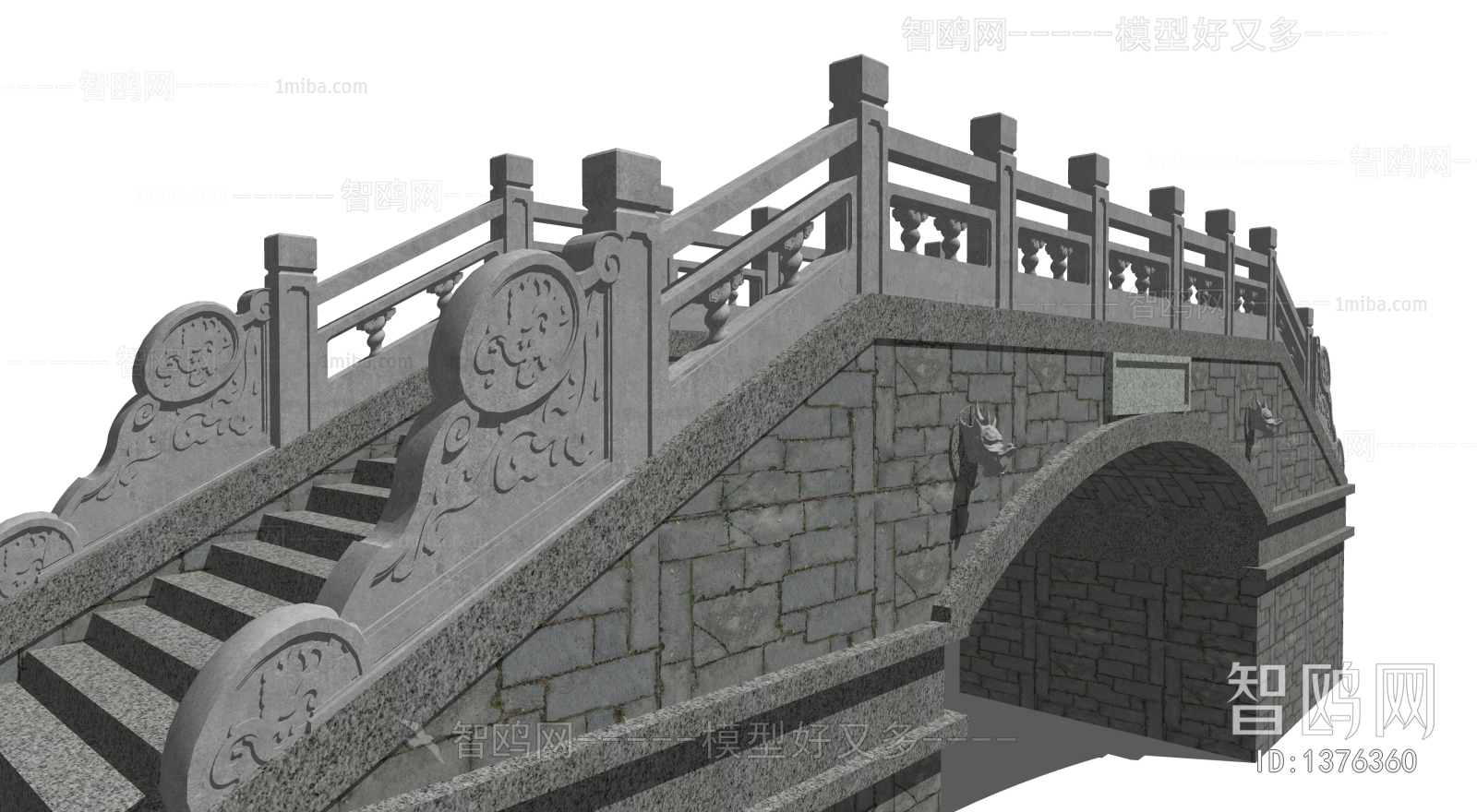 Chinese Style Building Component