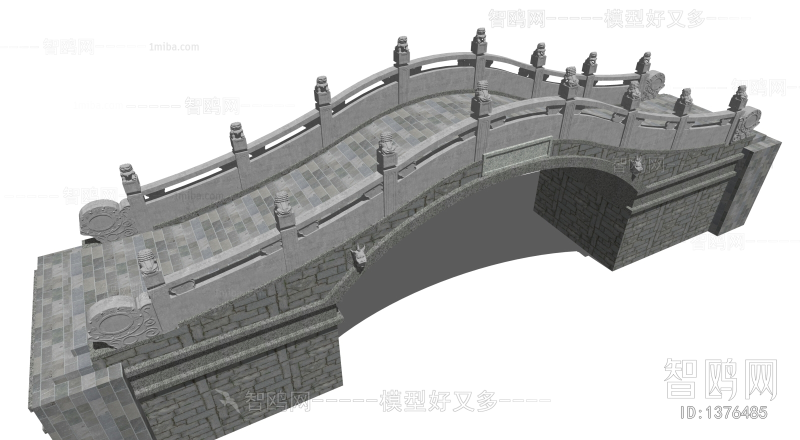 Chinese Style Building Component