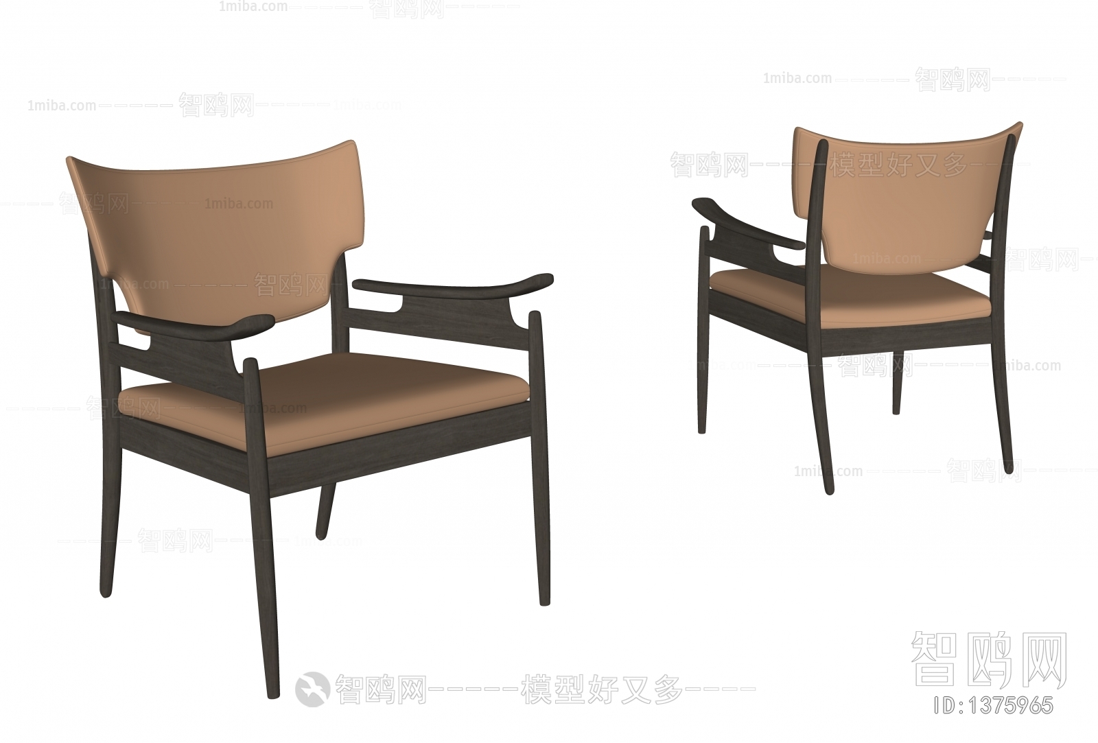 New Chinese Style Lounge Chair