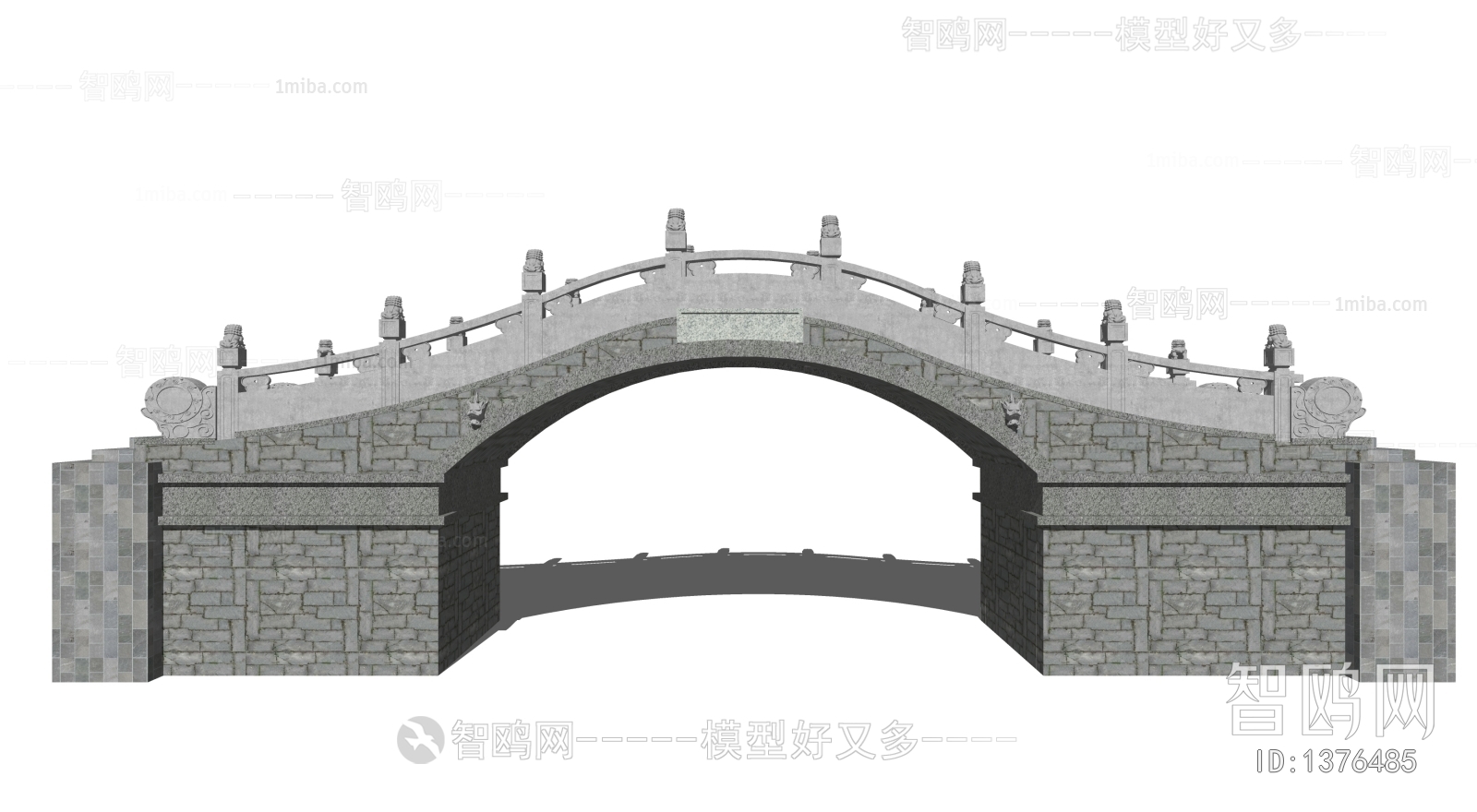 Chinese Style Building Component