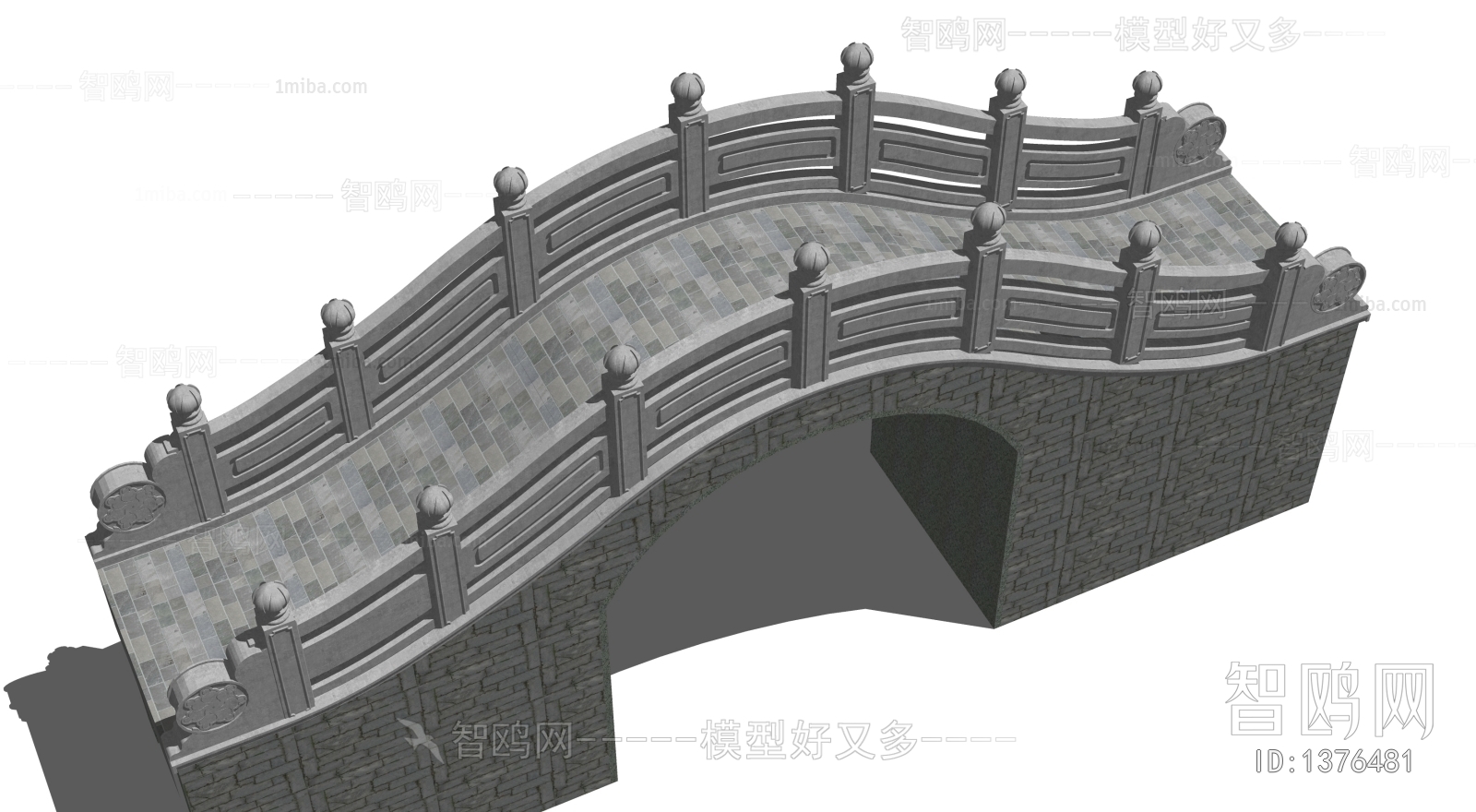 Chinese Style Building Component