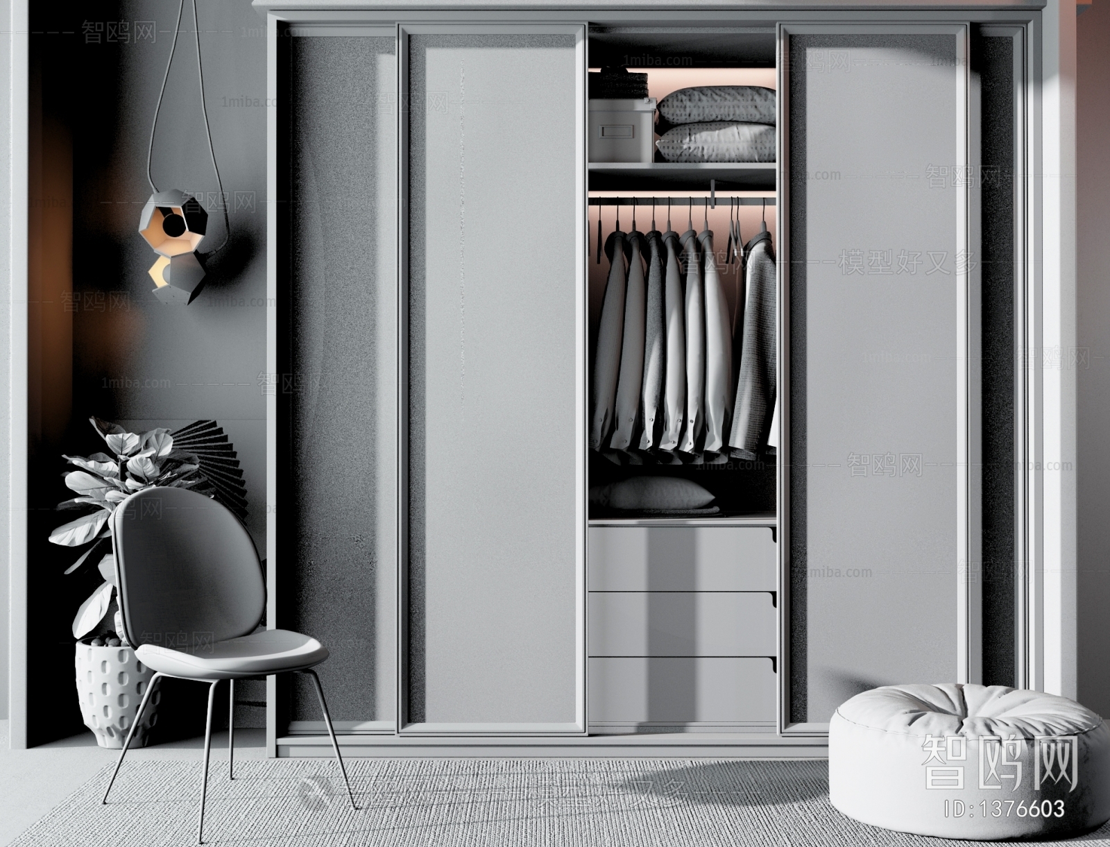 Modern The Wardrobe