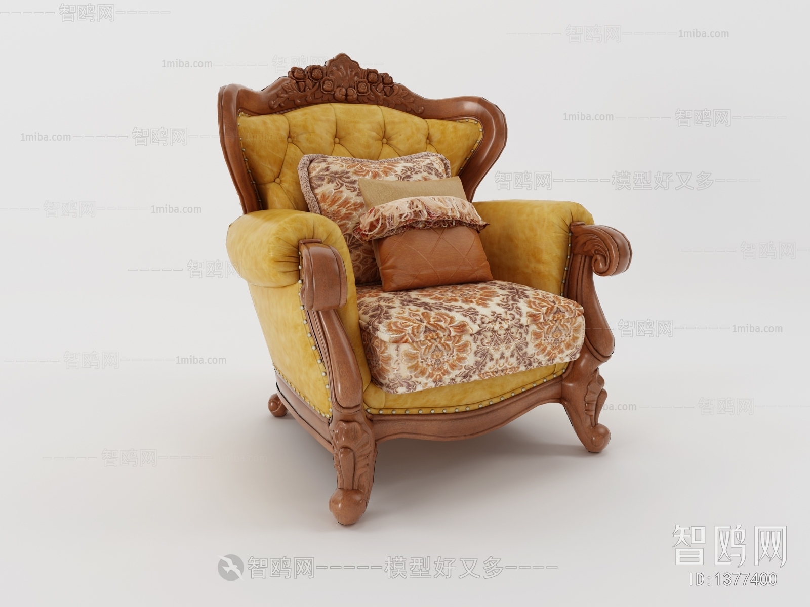 European Style Single Sofa