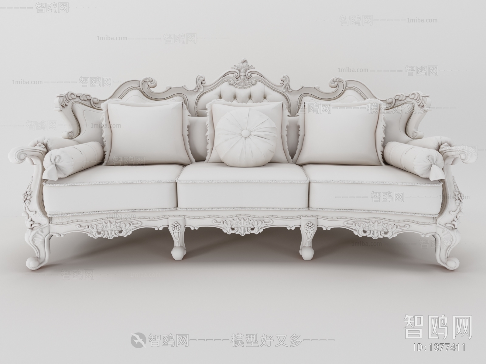European Style Classical Style Multi Person Sofa