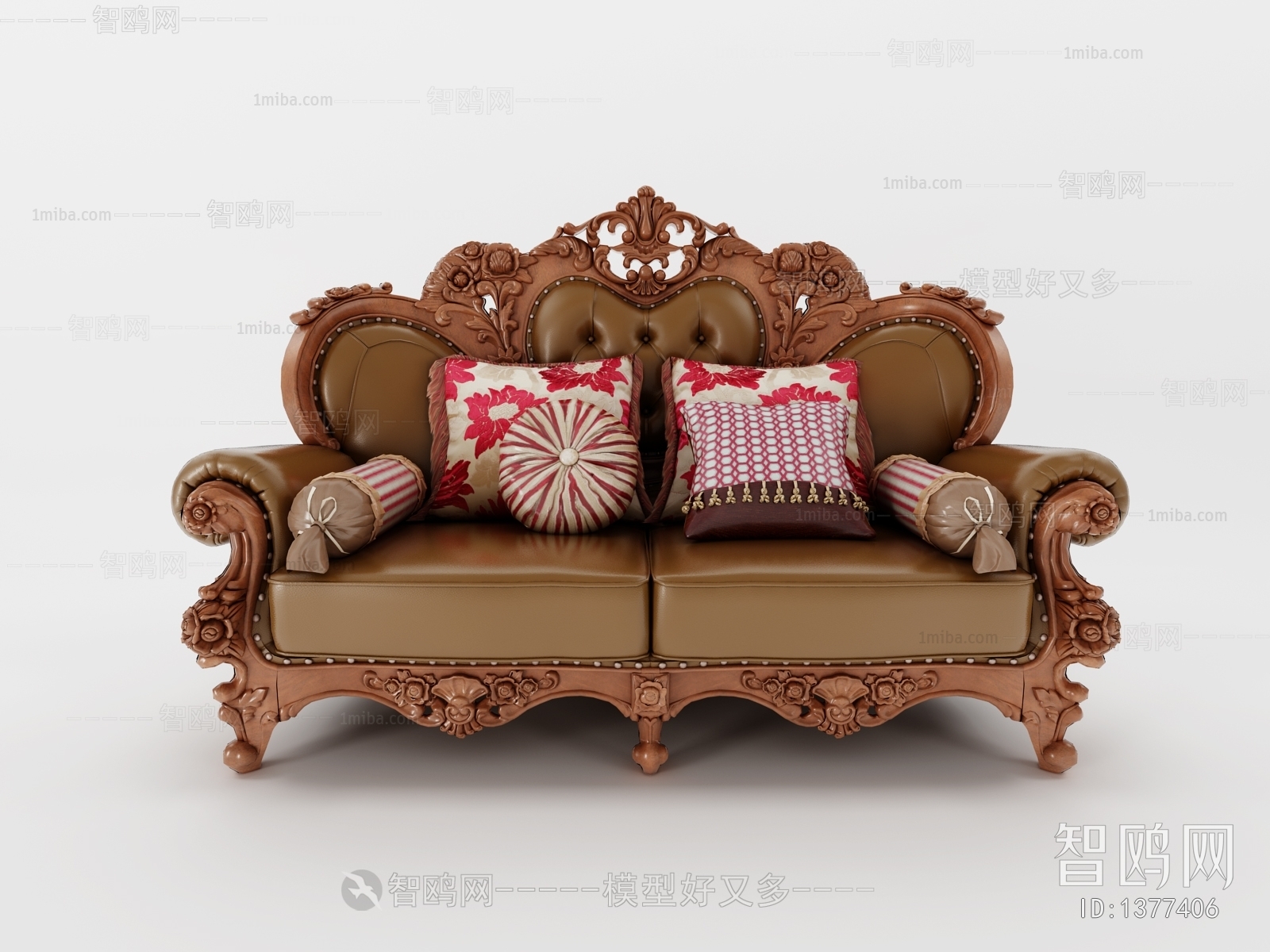 欧式古典双人沙发