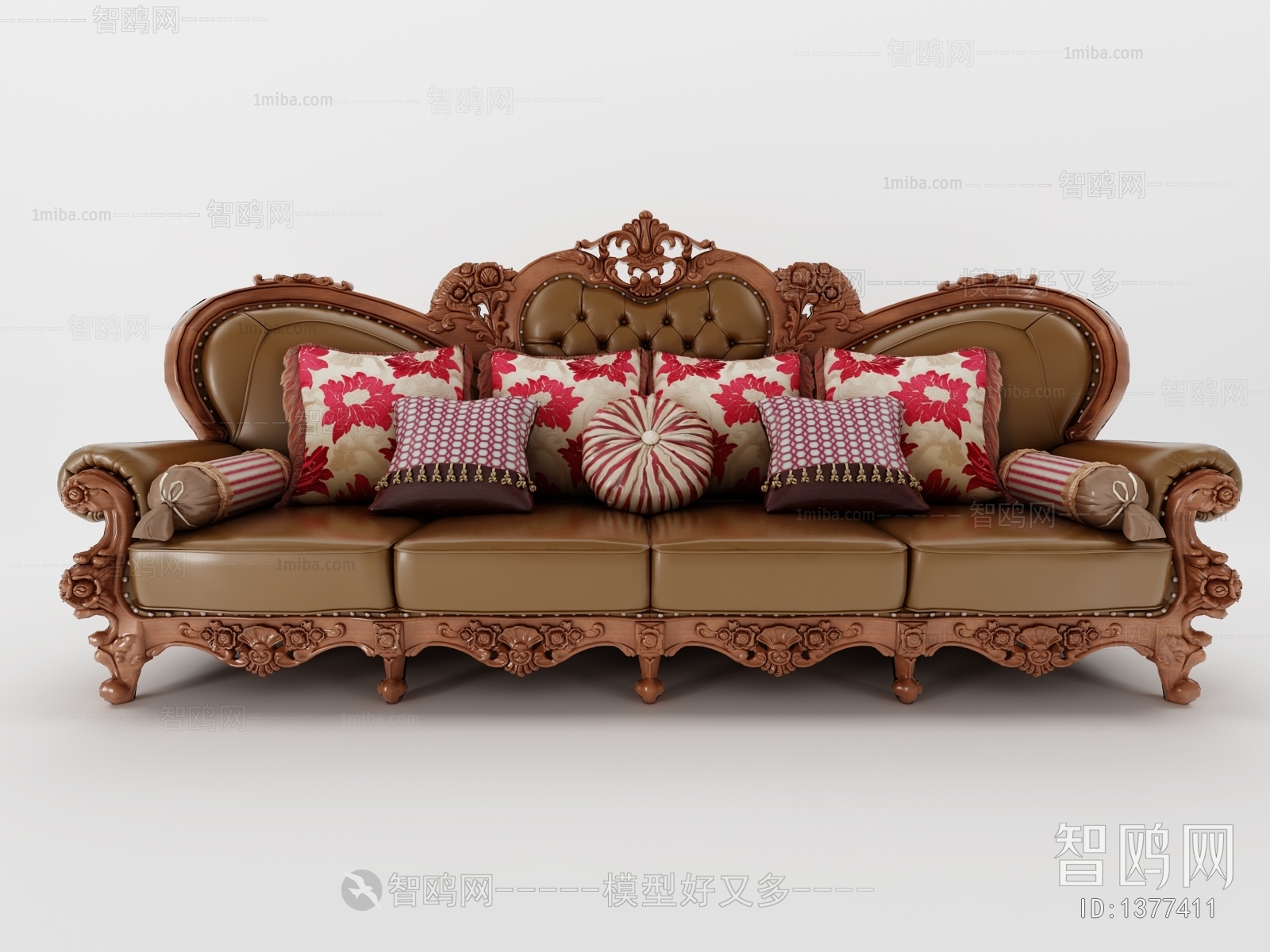 European Style Classical Style Multi Person Sofa