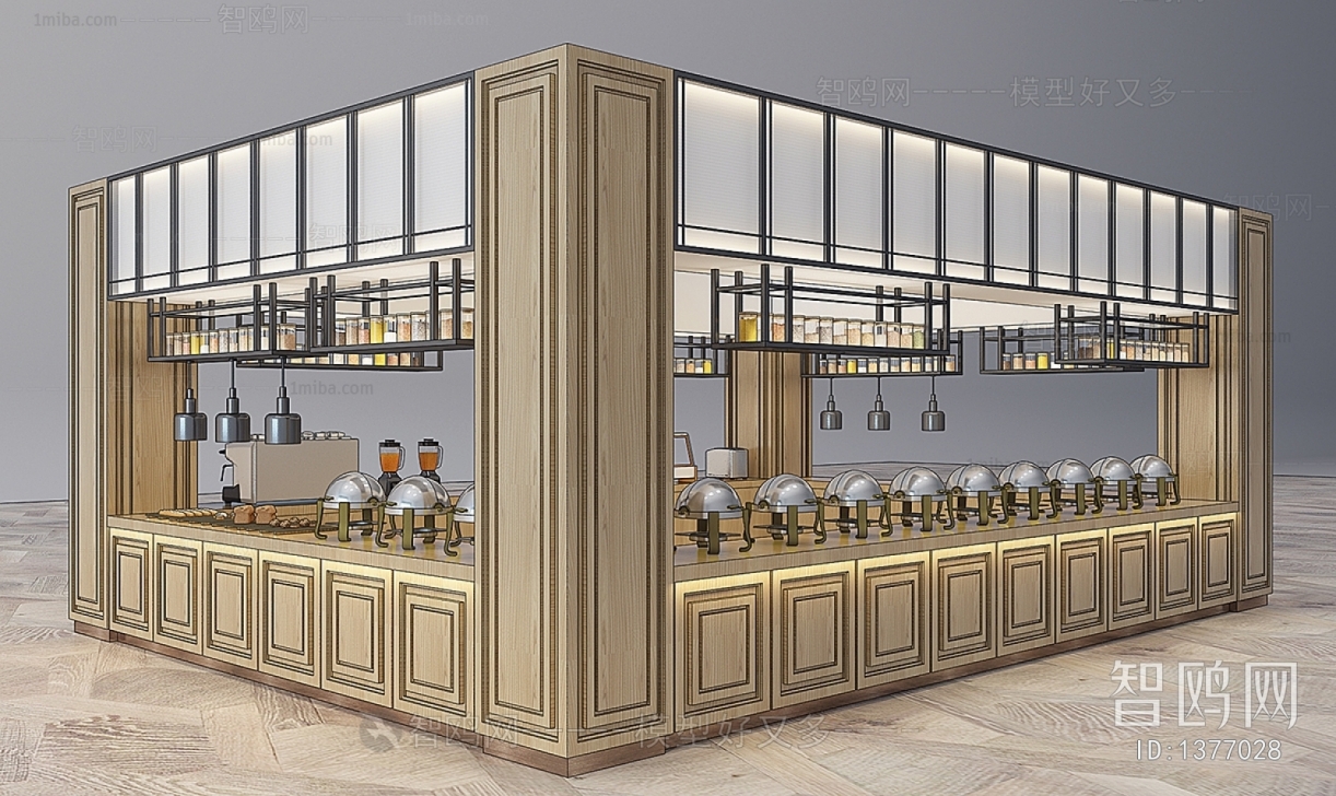 New Chinese Style Counter Bar