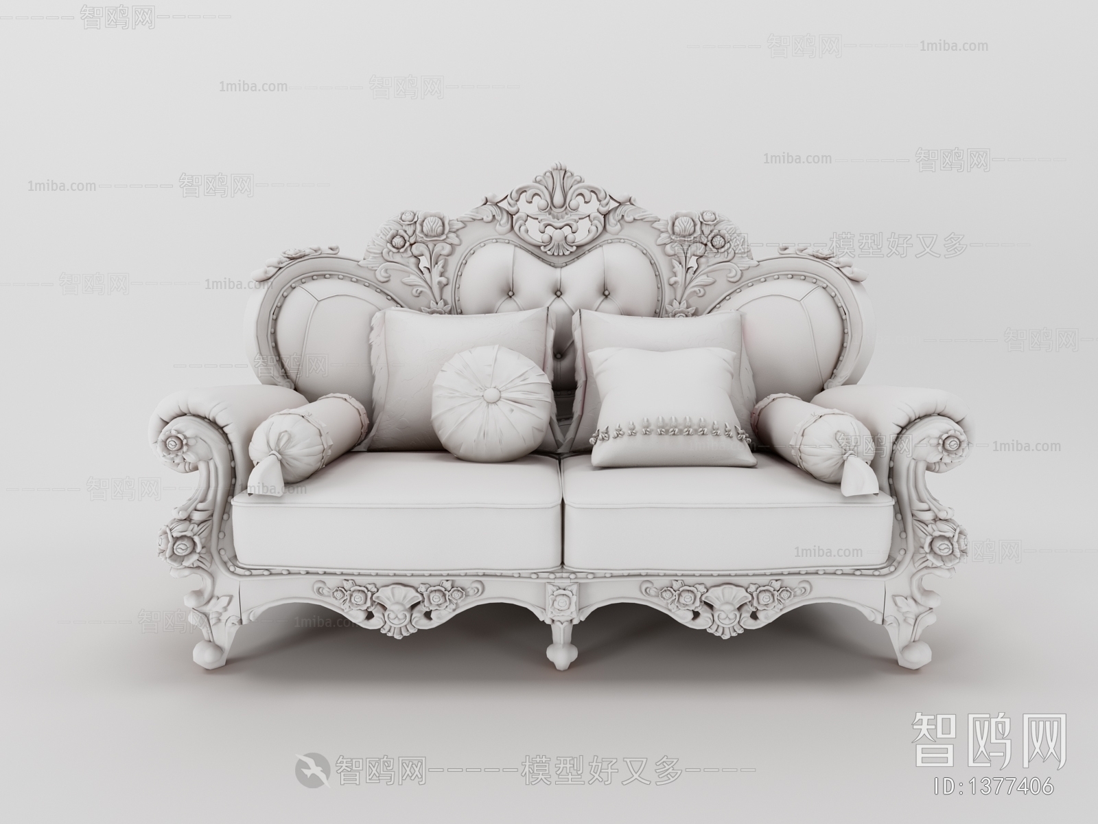European Style Classical Style A Sofa For Two
