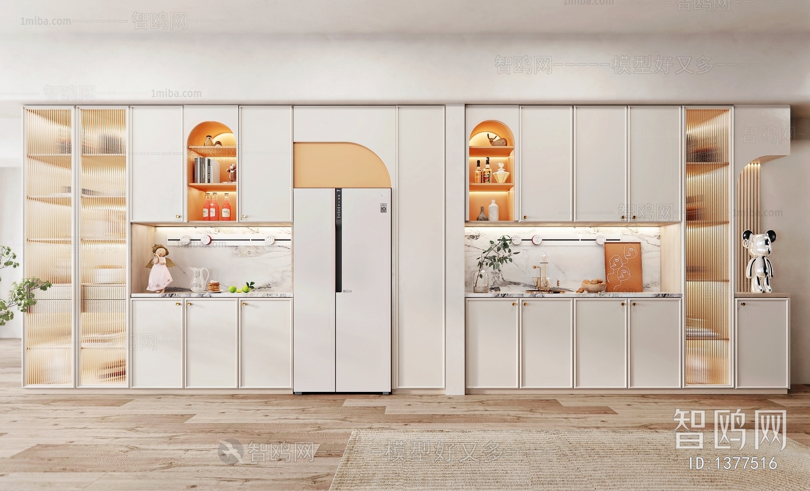 Nordic Style Kitchen Cabinet