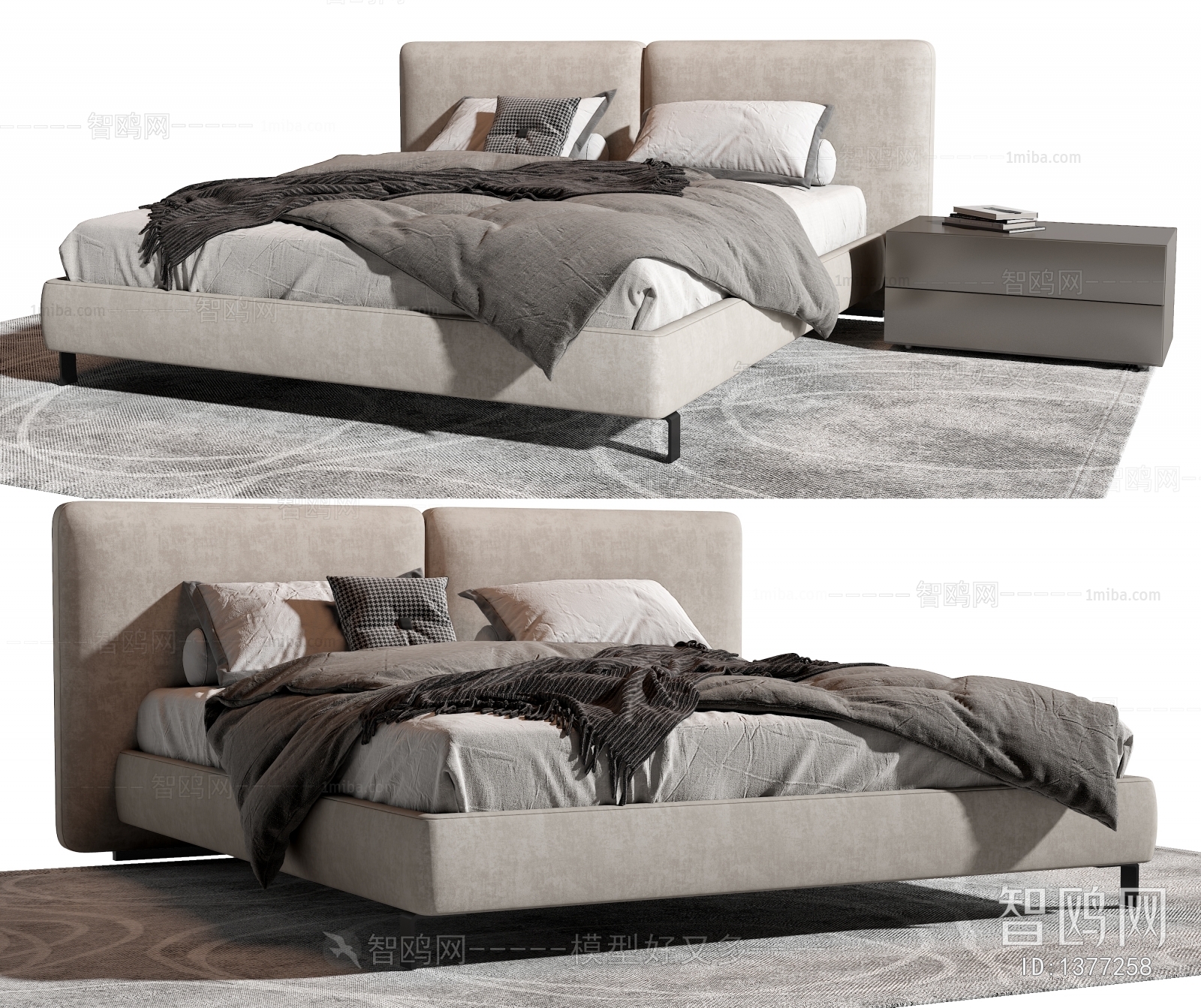 Modern Double Bed