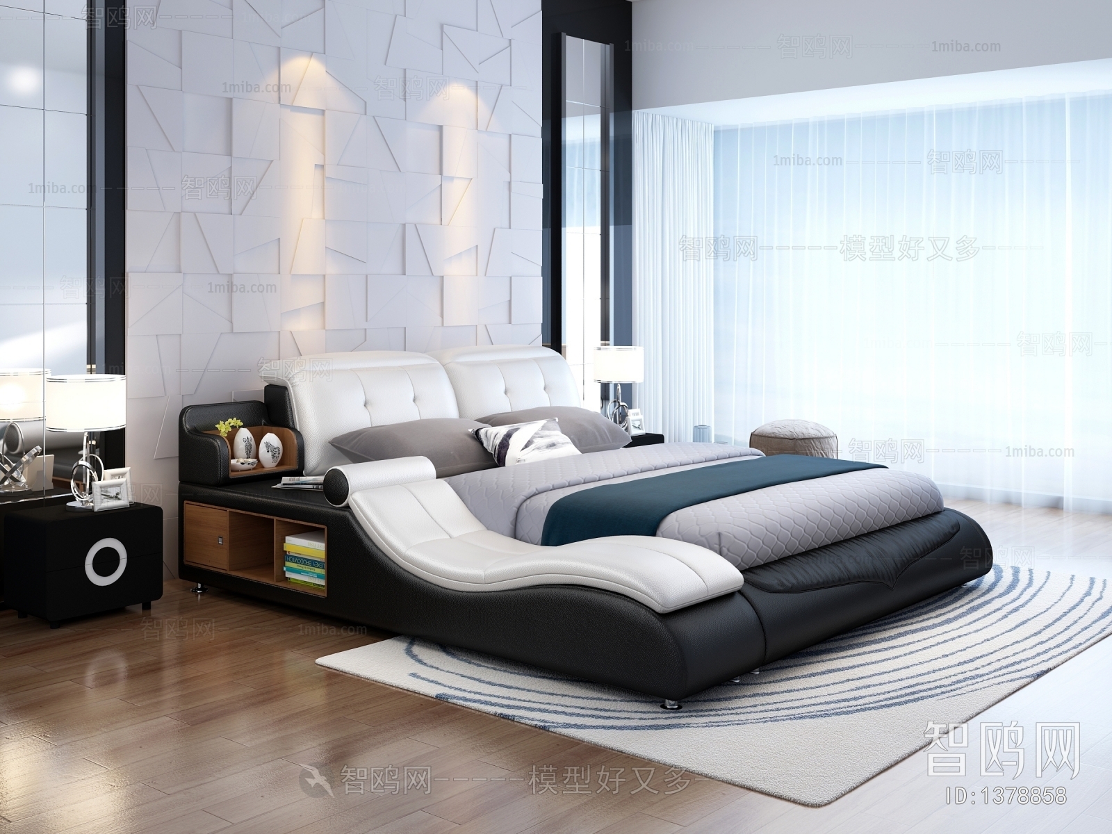 Modern Double Bed