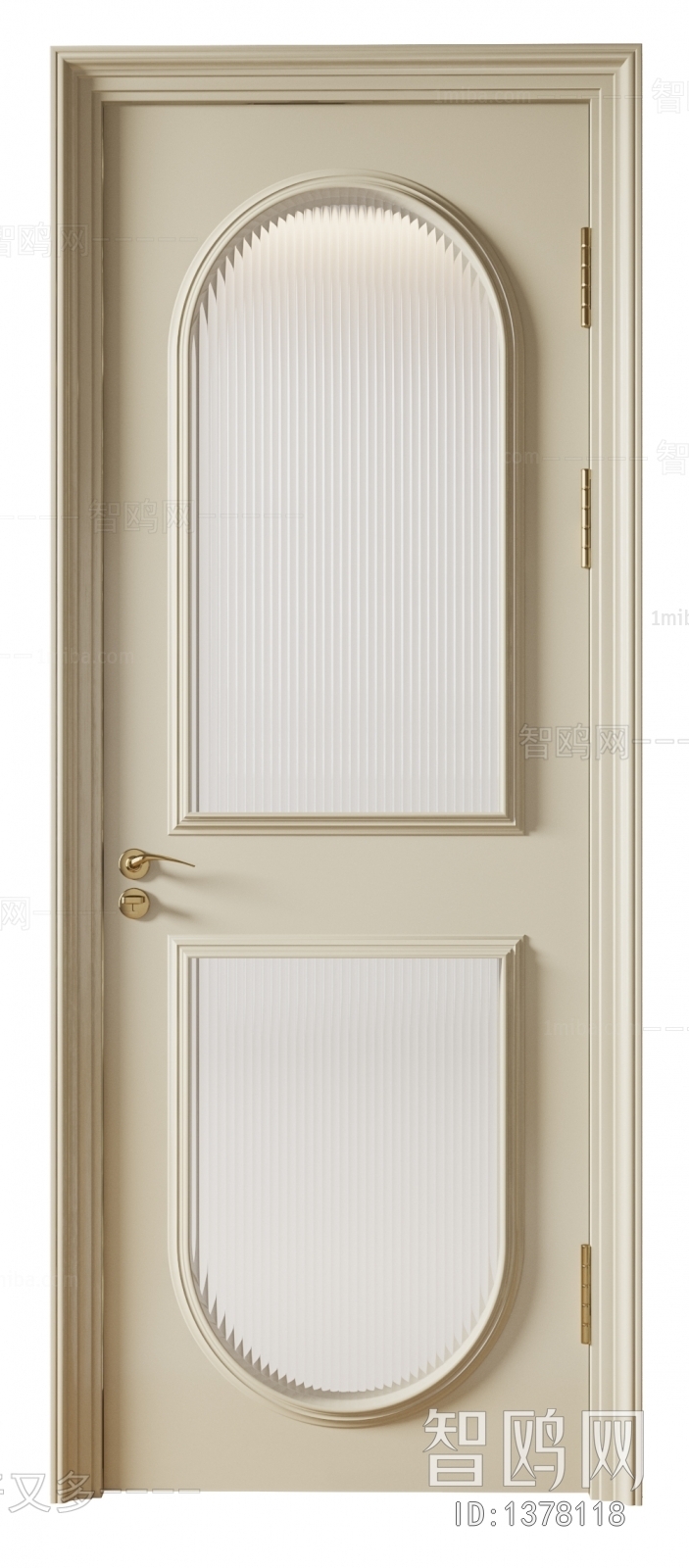 Modern French Style Single Door