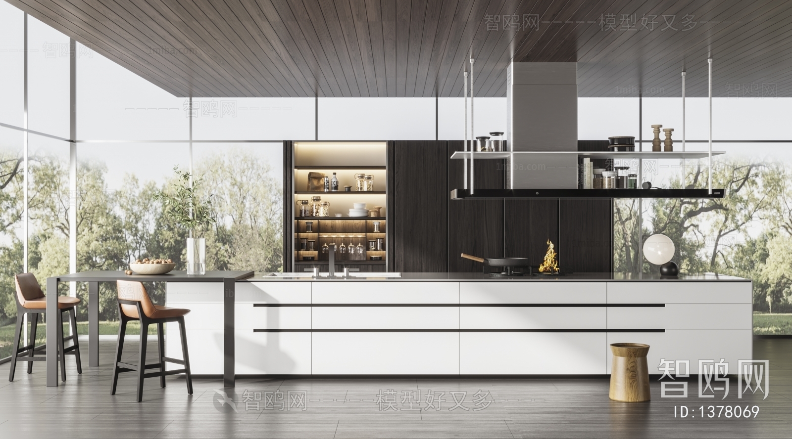 Modern Open Kitchen