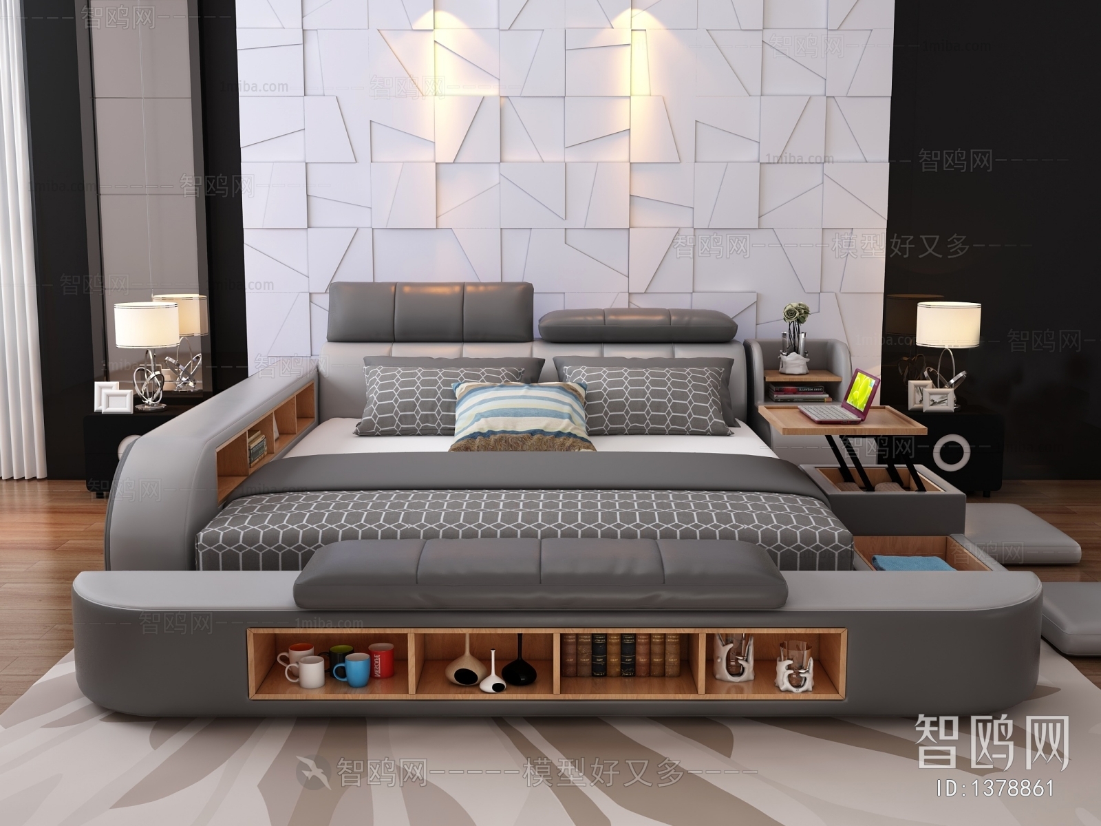 Modern Double Bed