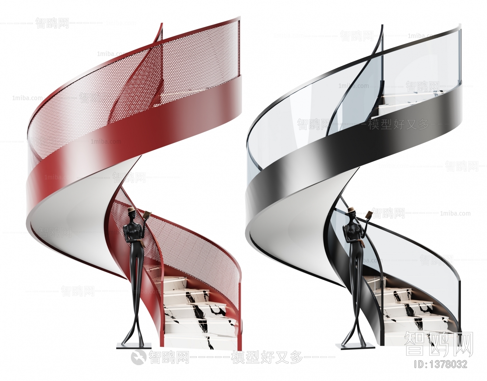 Modern Stair Balustrade/elevator