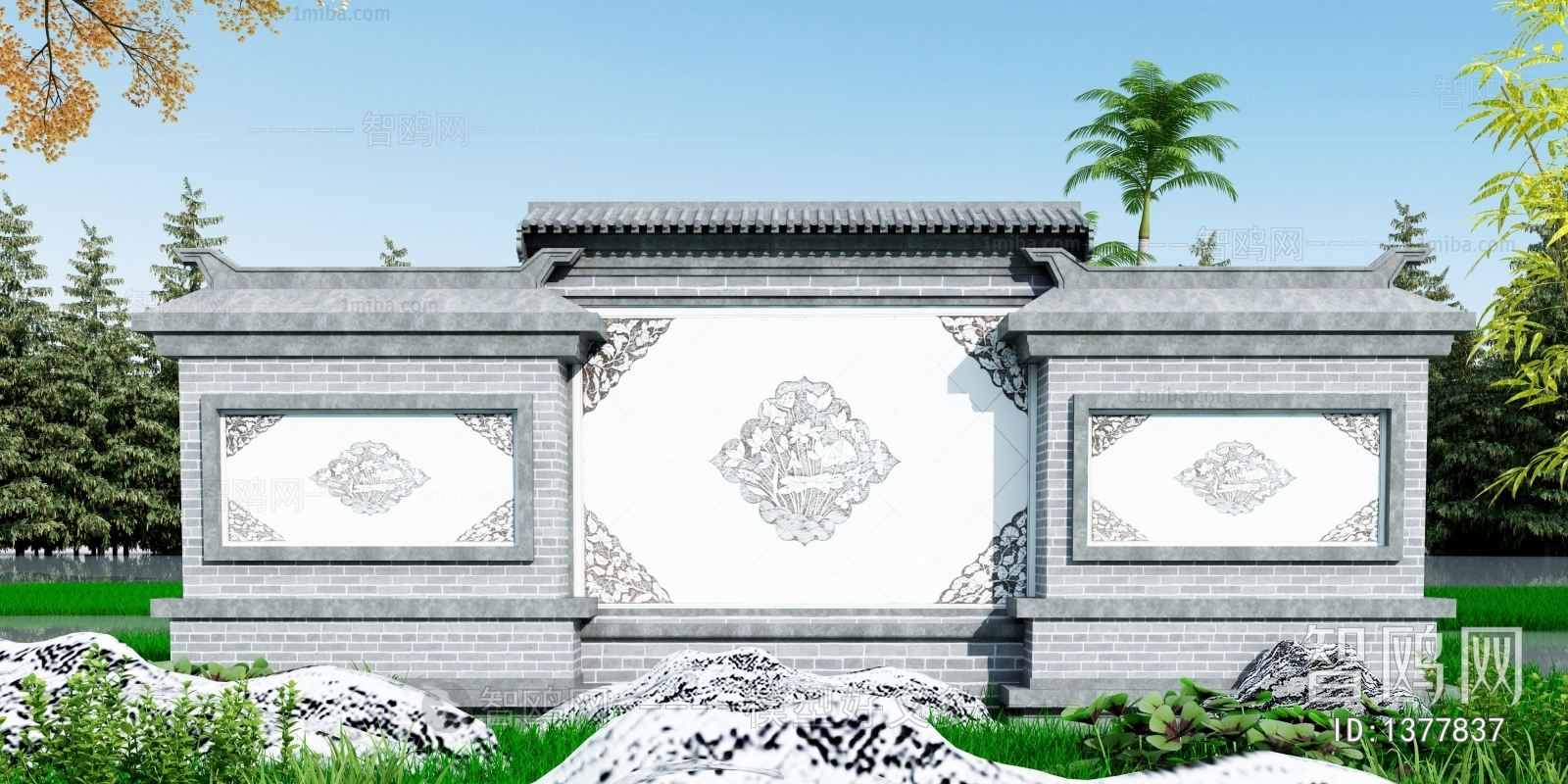 Chinese Style Ancient Architectural Buildings