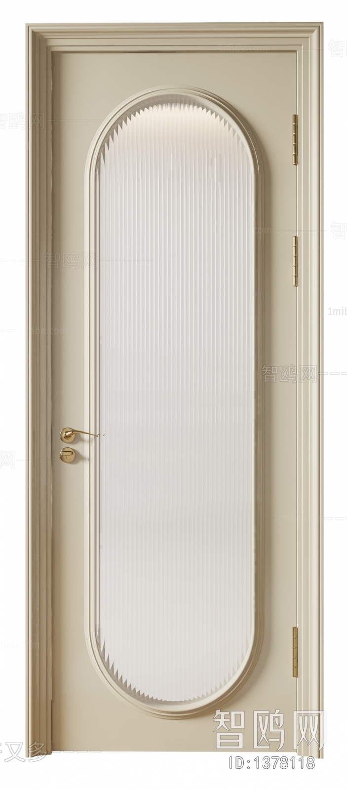 Modern French Style Single Door