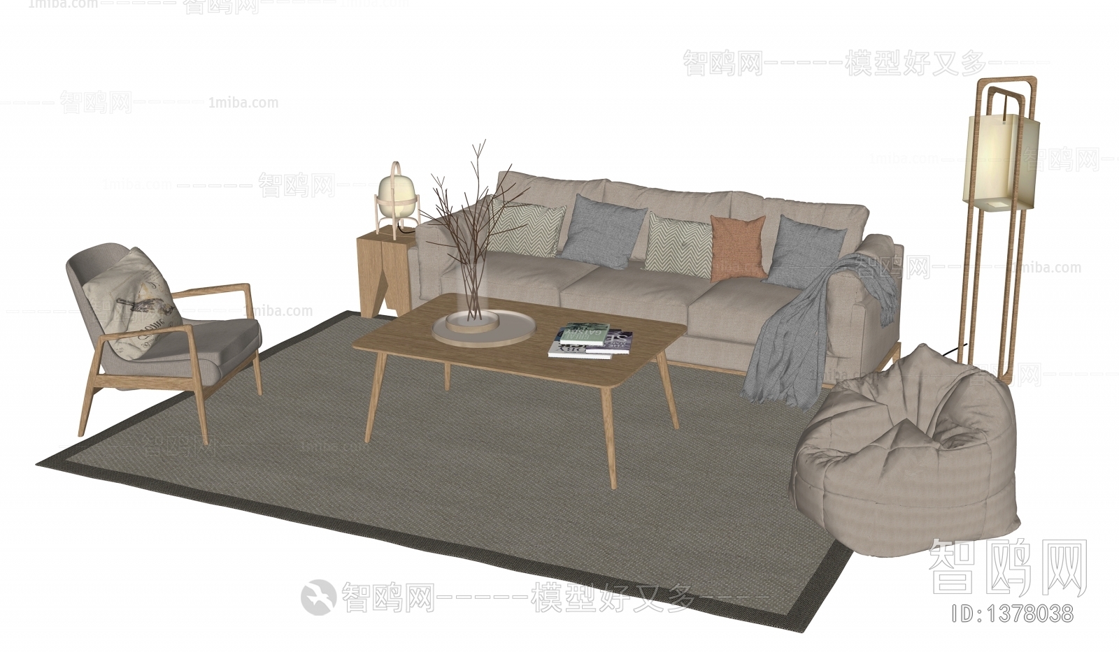Japanese Style Sofa Combination