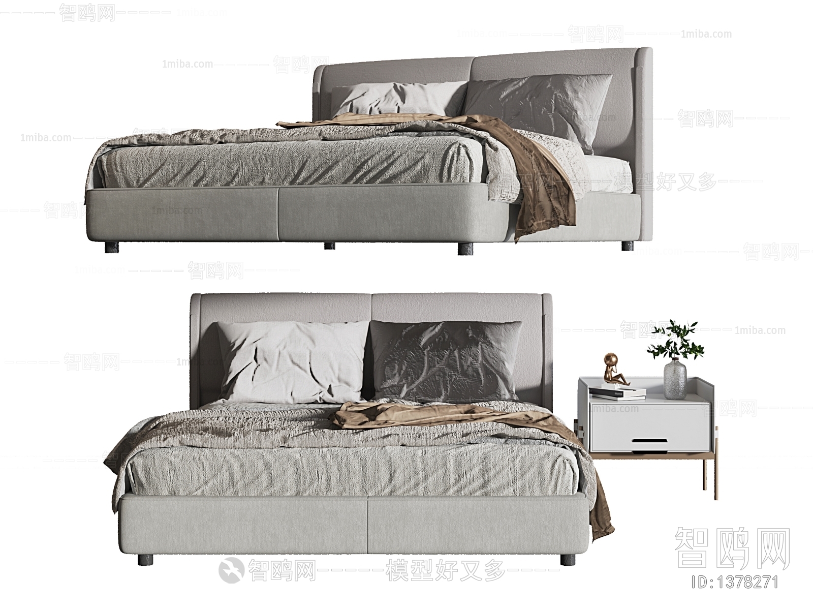 Modern Double Bed