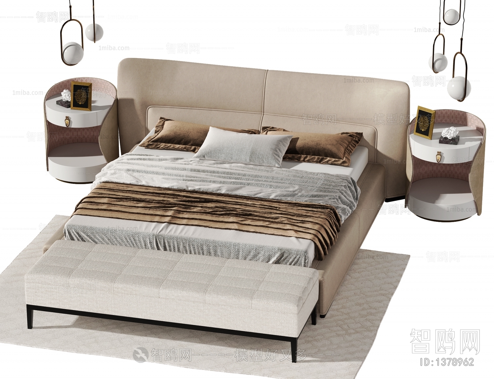 Modern Double Bed