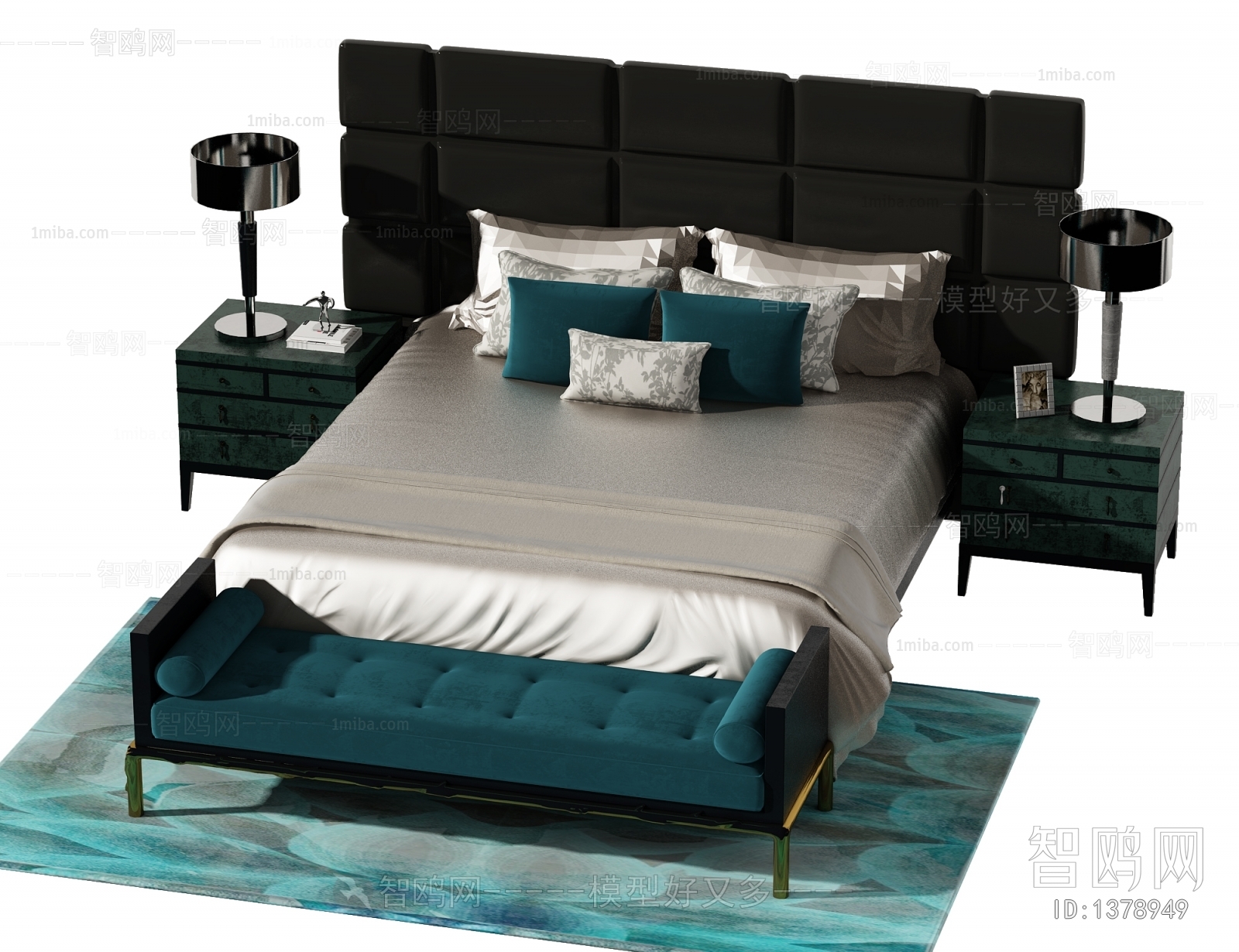 Modern Double Bed