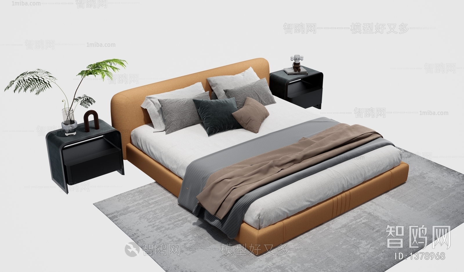 Modern Double Bed