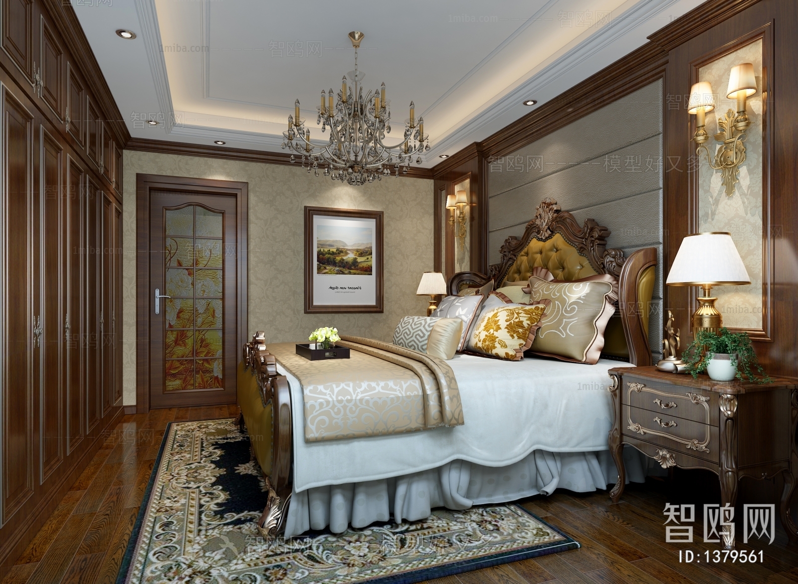 European Style Bedroom