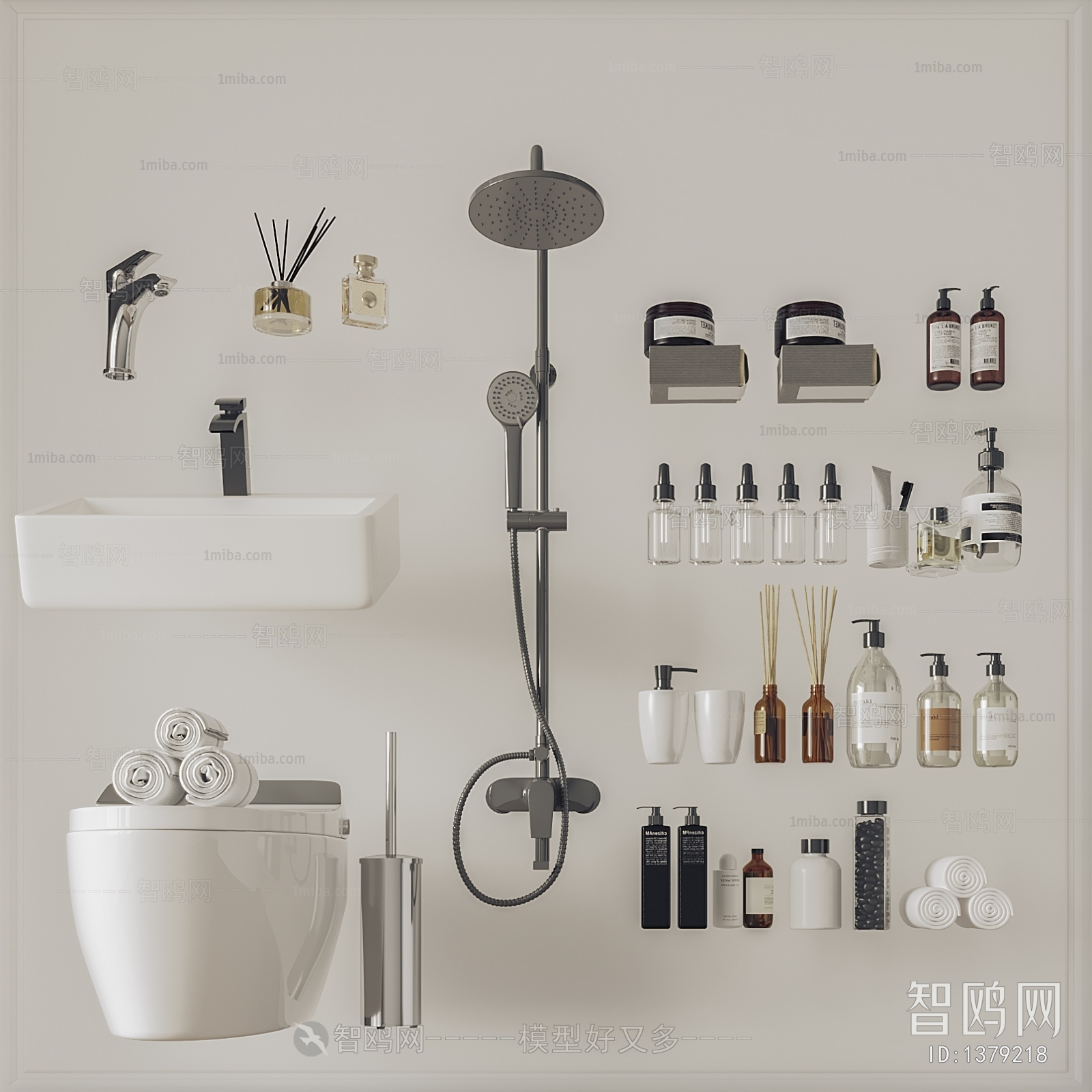 Modern Bathroom Set