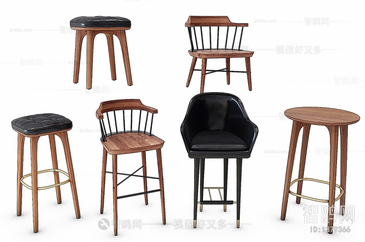 Nordic Style Bar Chair