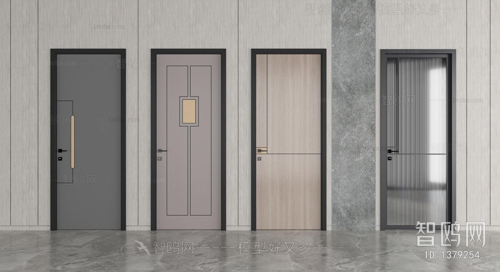 Modern Single Door