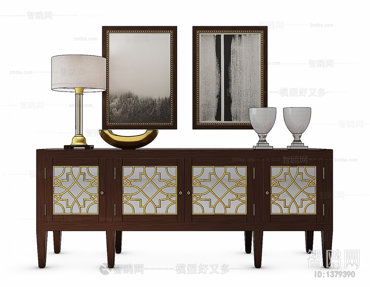 New Chinese Style Side Cabinet/Entrance Cabinet