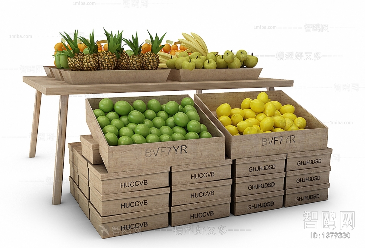 现代超市货架水果货架