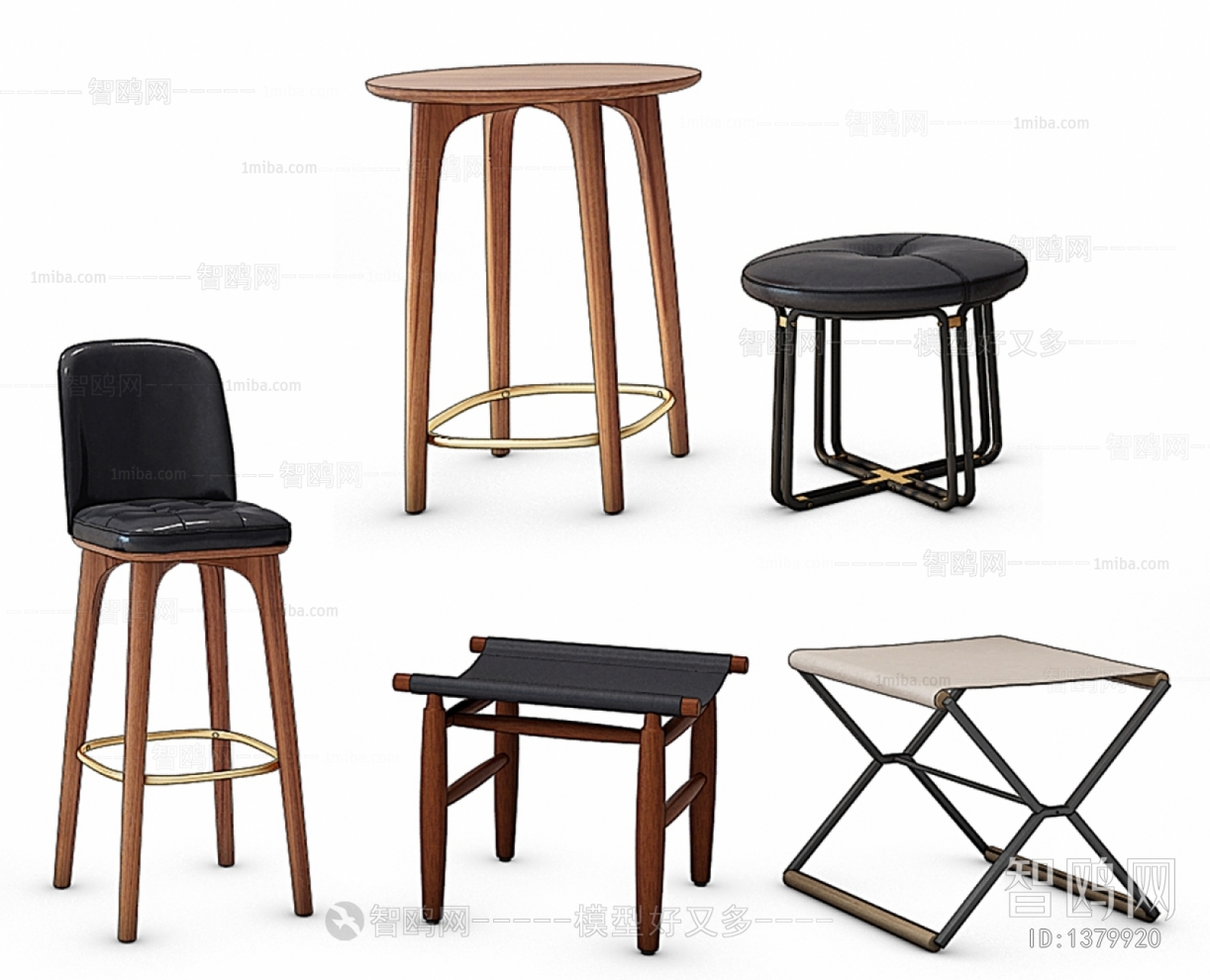 Nordic Style Bar Stool