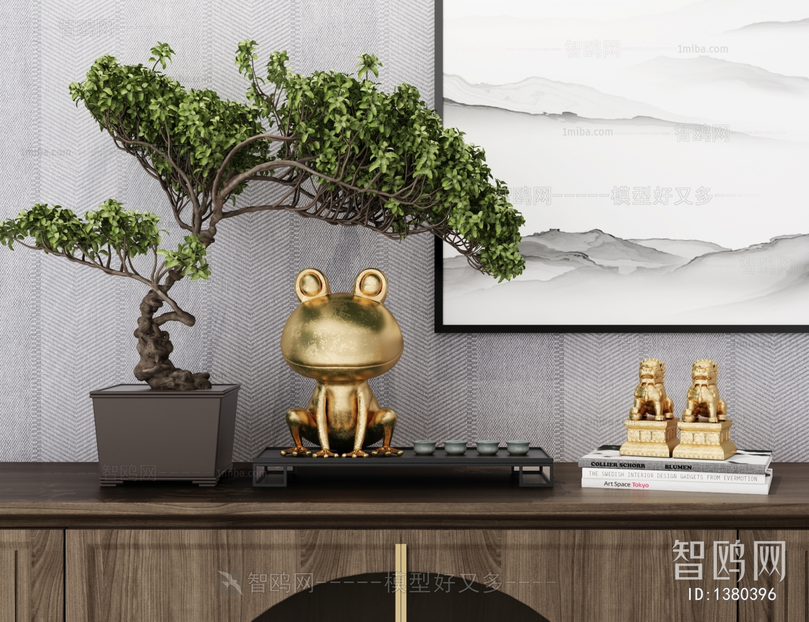 New Chinese Style Decorative Set