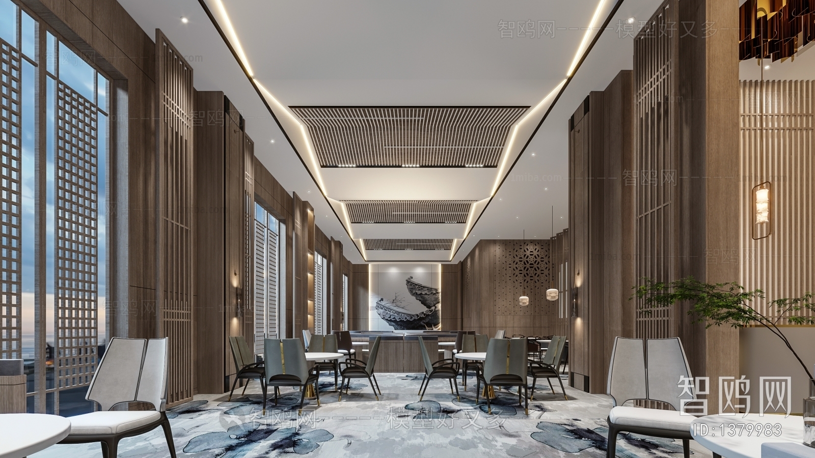 New Chinese Style Hotel Space