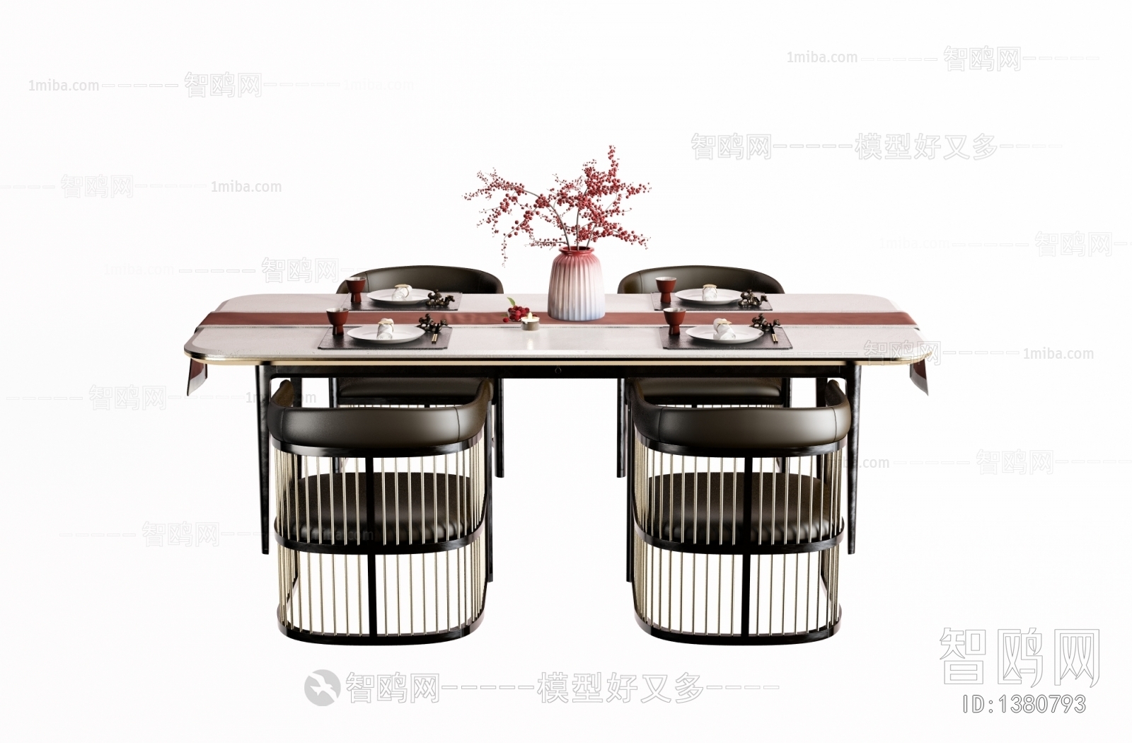 New Chinese Style Dining Table And Chairs