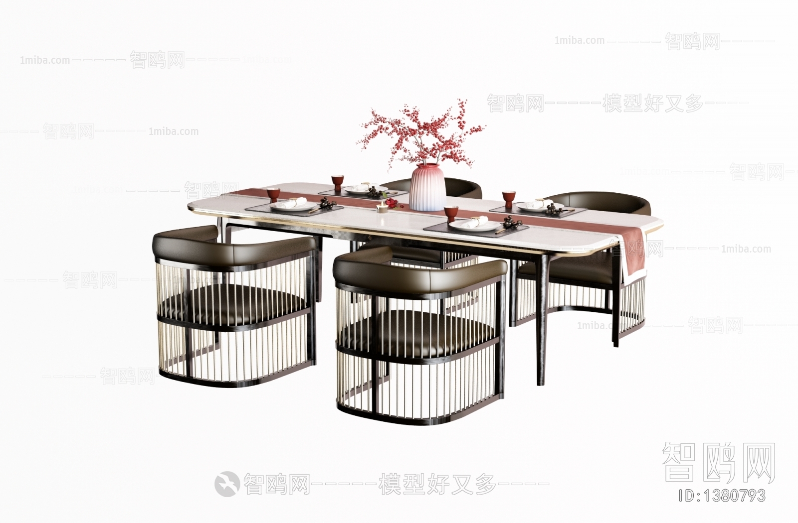 New Chinese Style Dining Table And Chairs