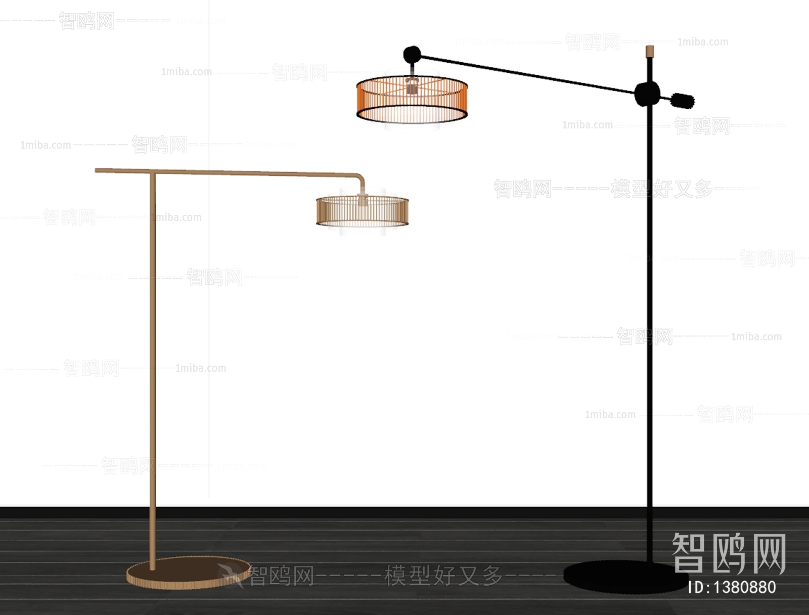 New Chinese Style Floor Lamp