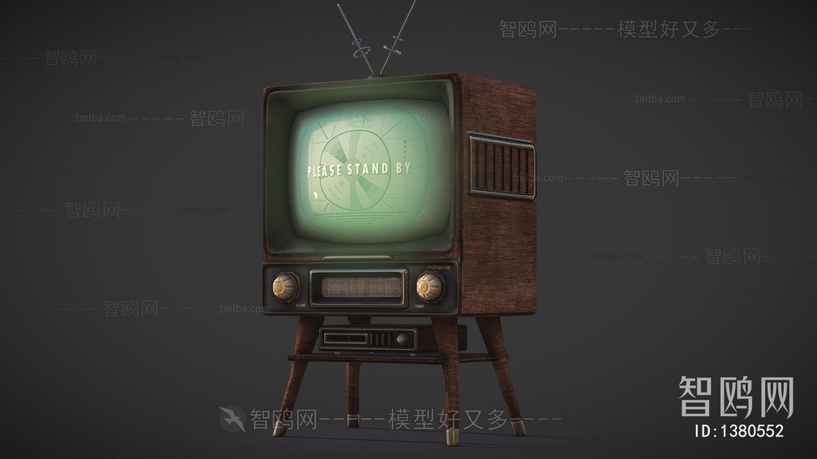 Industrial Style TV Set