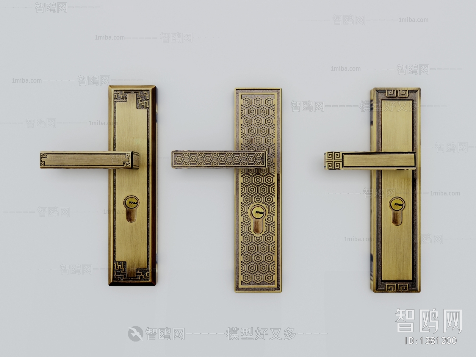 中式门锁