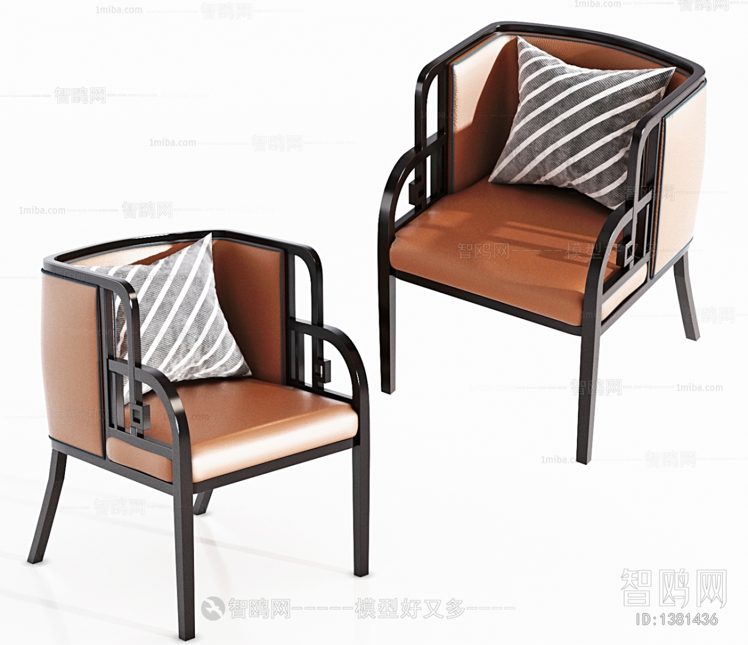 New Chinese Style Lounge Chair