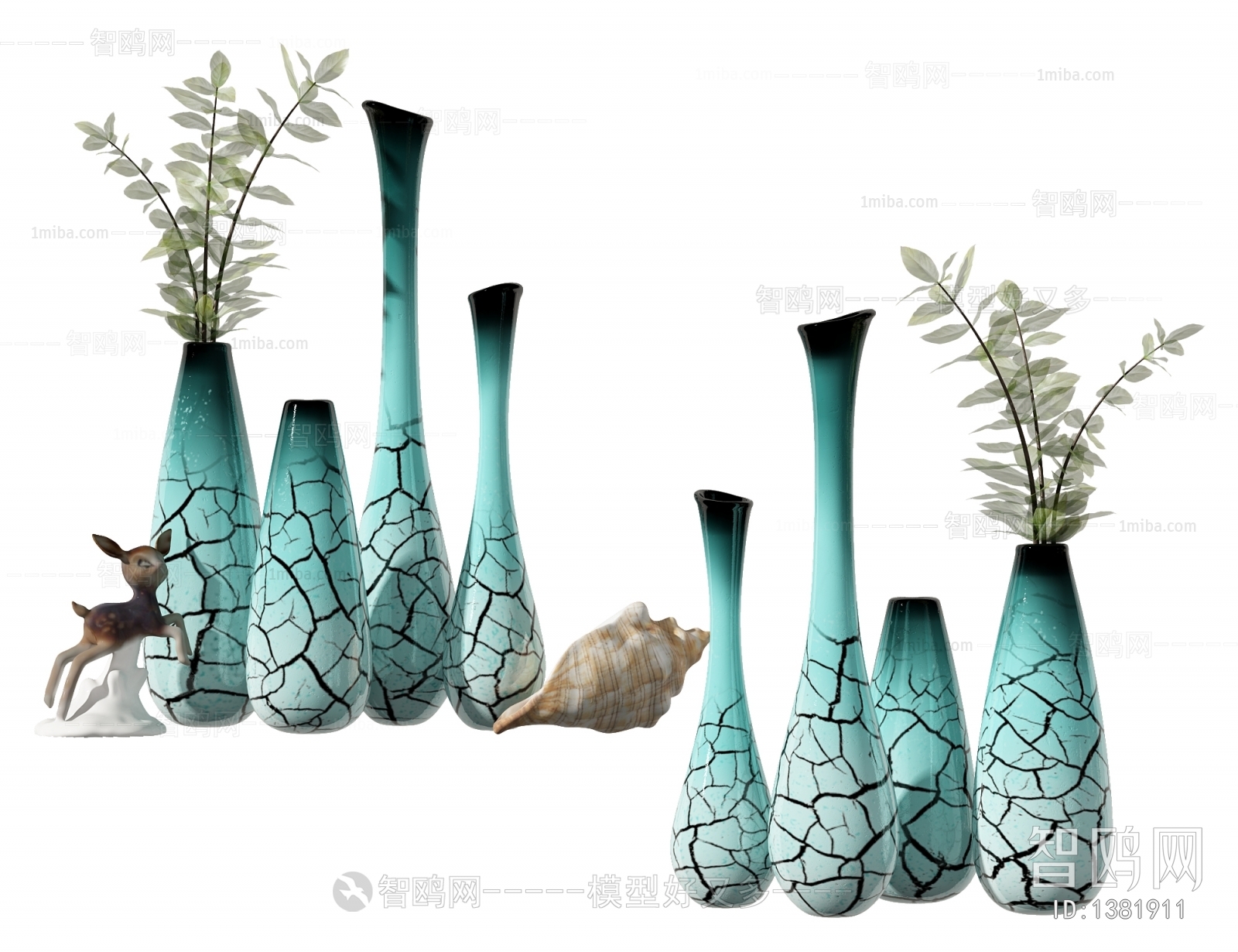 New Chinese Style Decorative Set