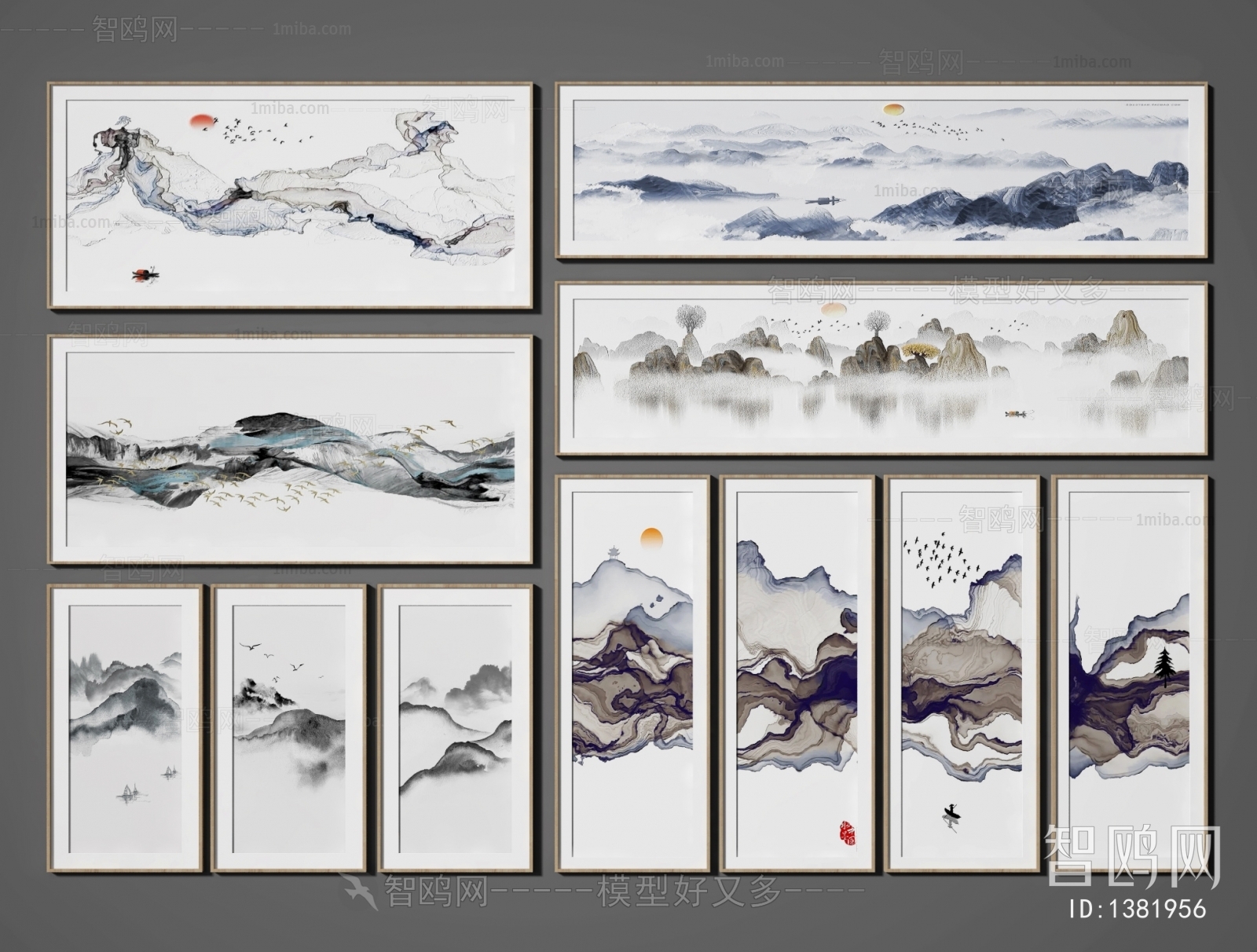 New Chinese Style Painting