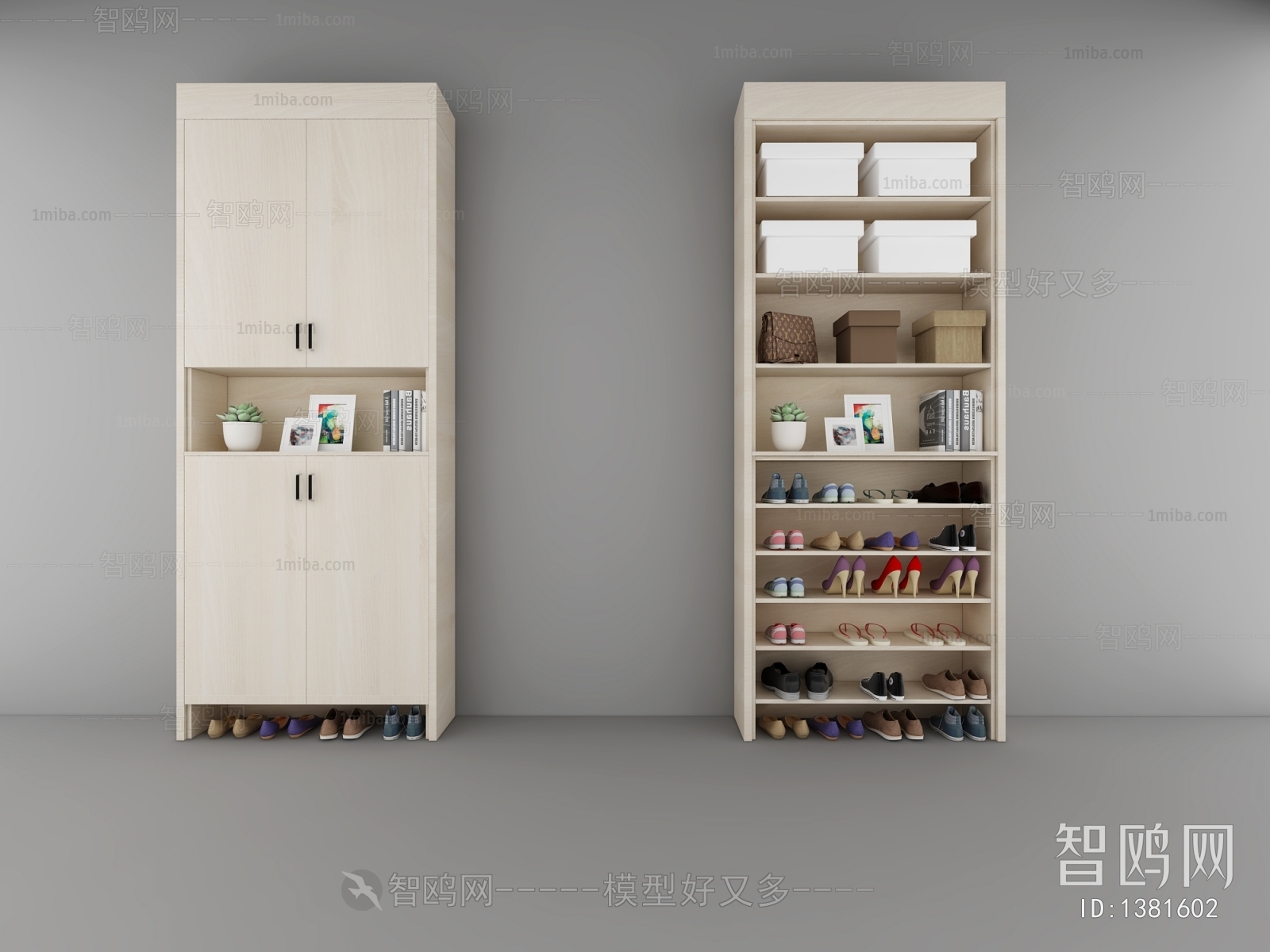 Modern Shoe Cabinet