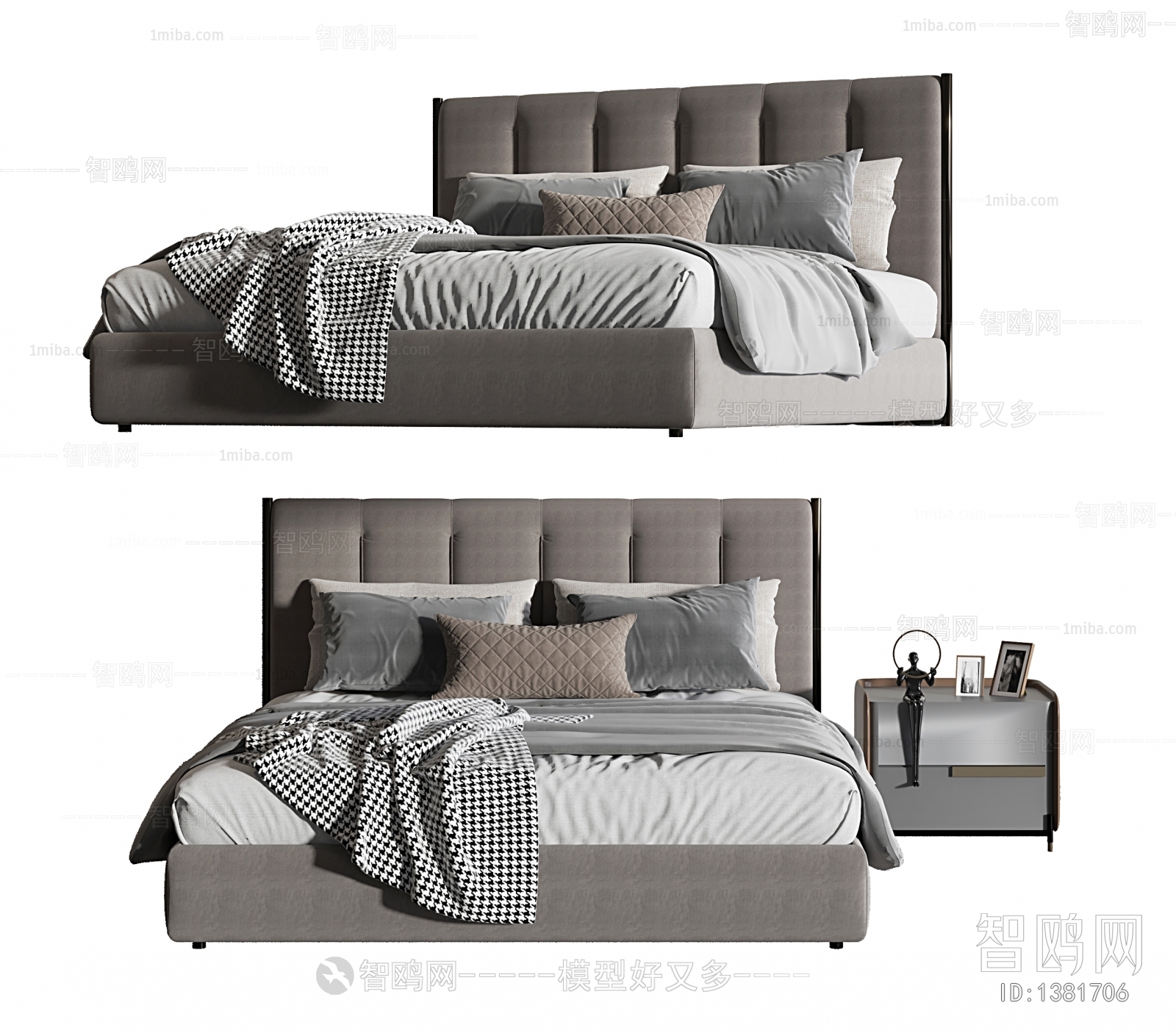 Modern Double Bed