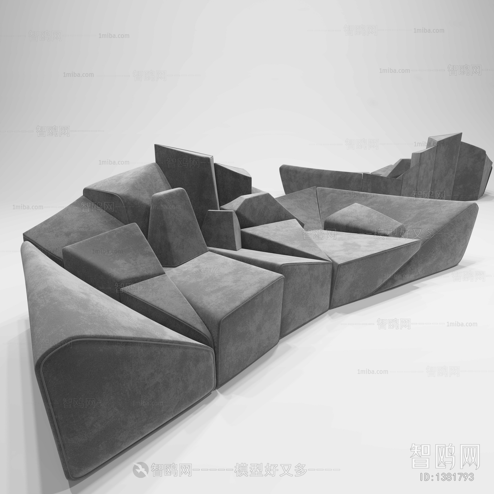 Modern Multi Person Sofa