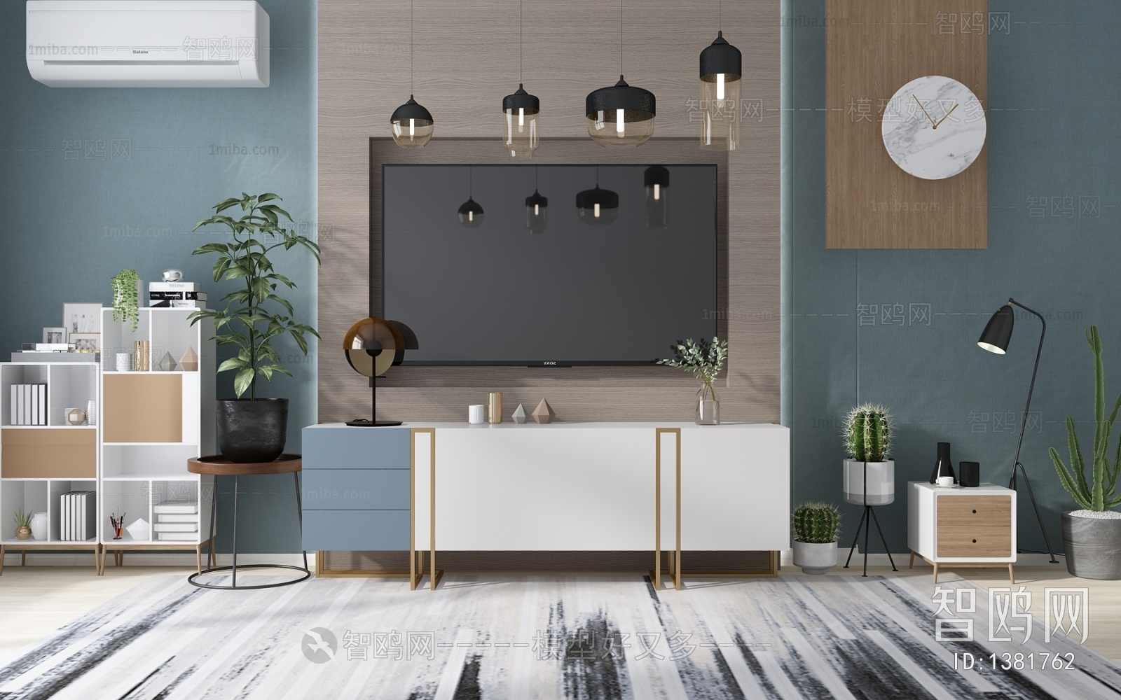 Nordic Style TV Cabinet