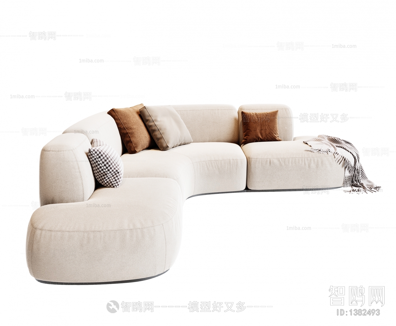 Modern Multi Person Sofa