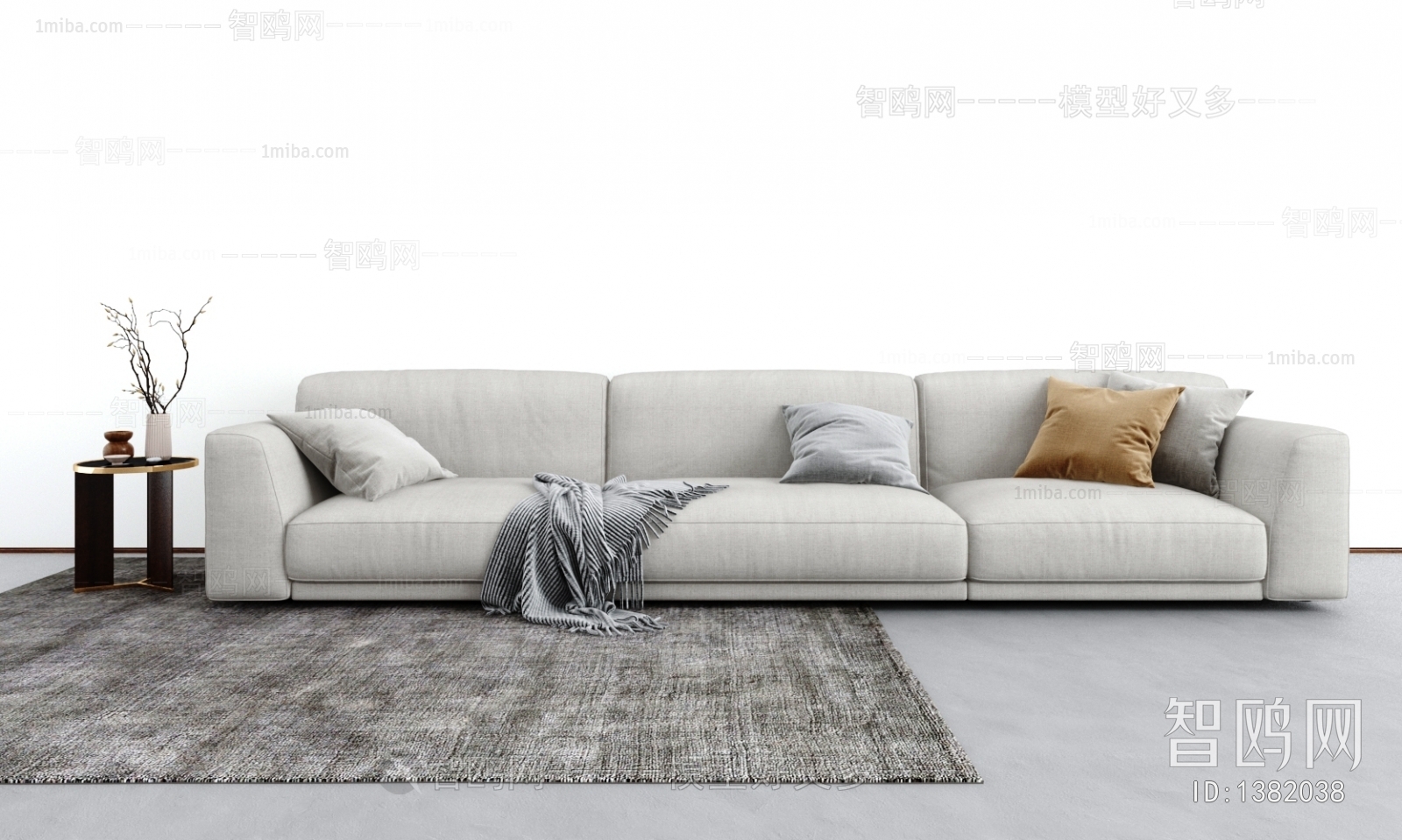 Modern Three-seat Sofa